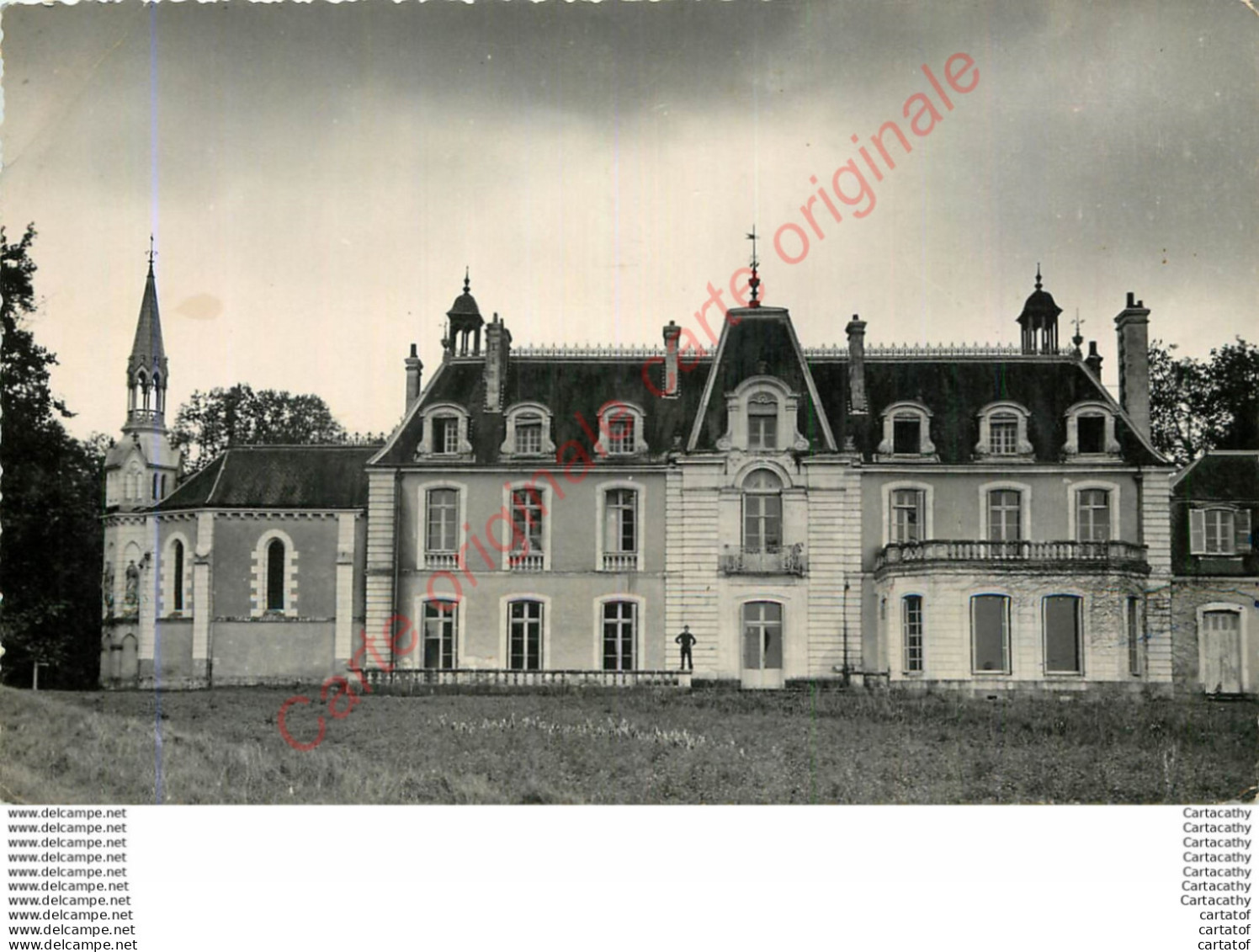 37.  BALLAN . Château Bois Renault; Colonie De Vacances LA LORRAINE . Etablissements De WENDEL . - Ballan-Miré