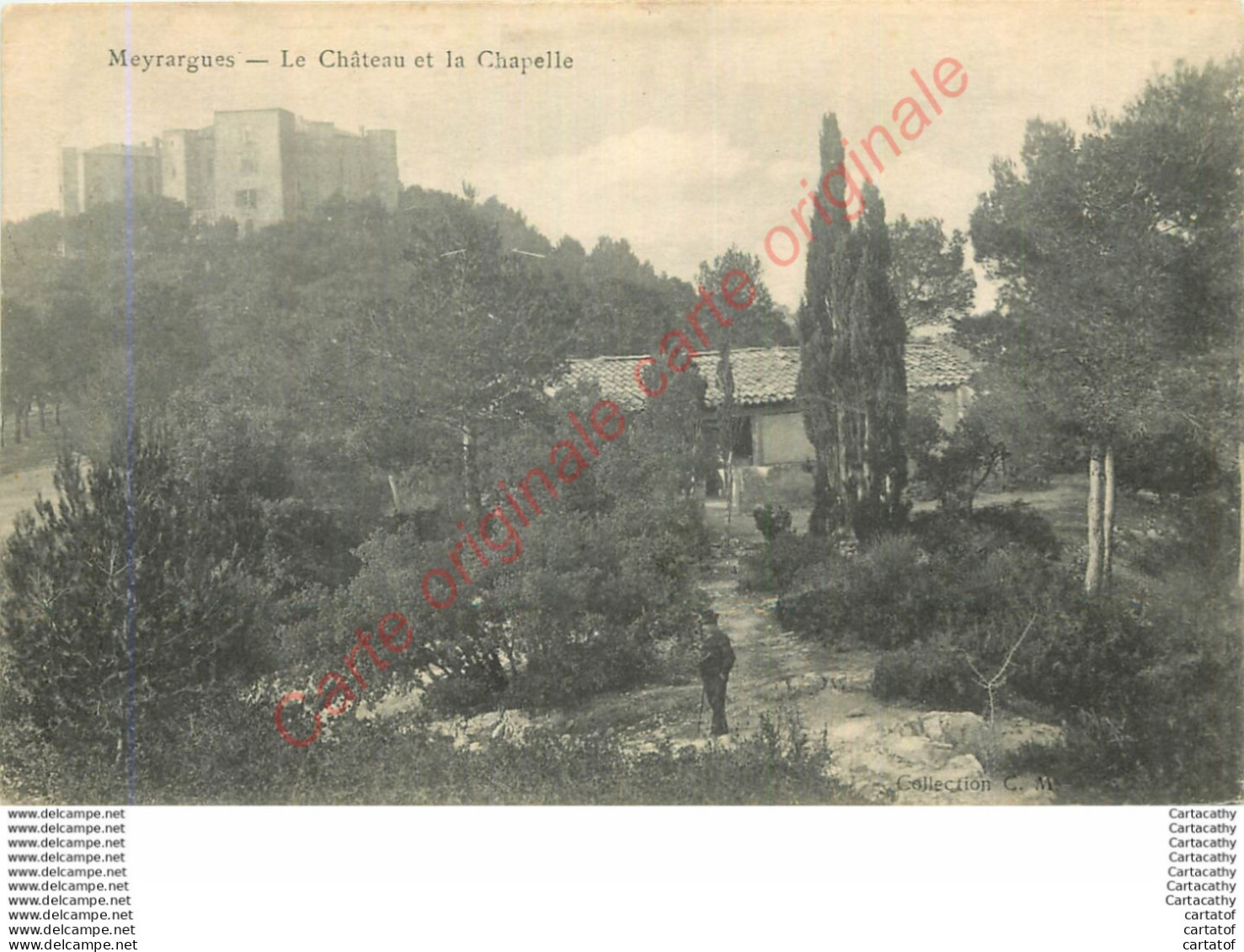 13. MEYRARGUES .  Le Château Et La Chapelle . - Meyrargues