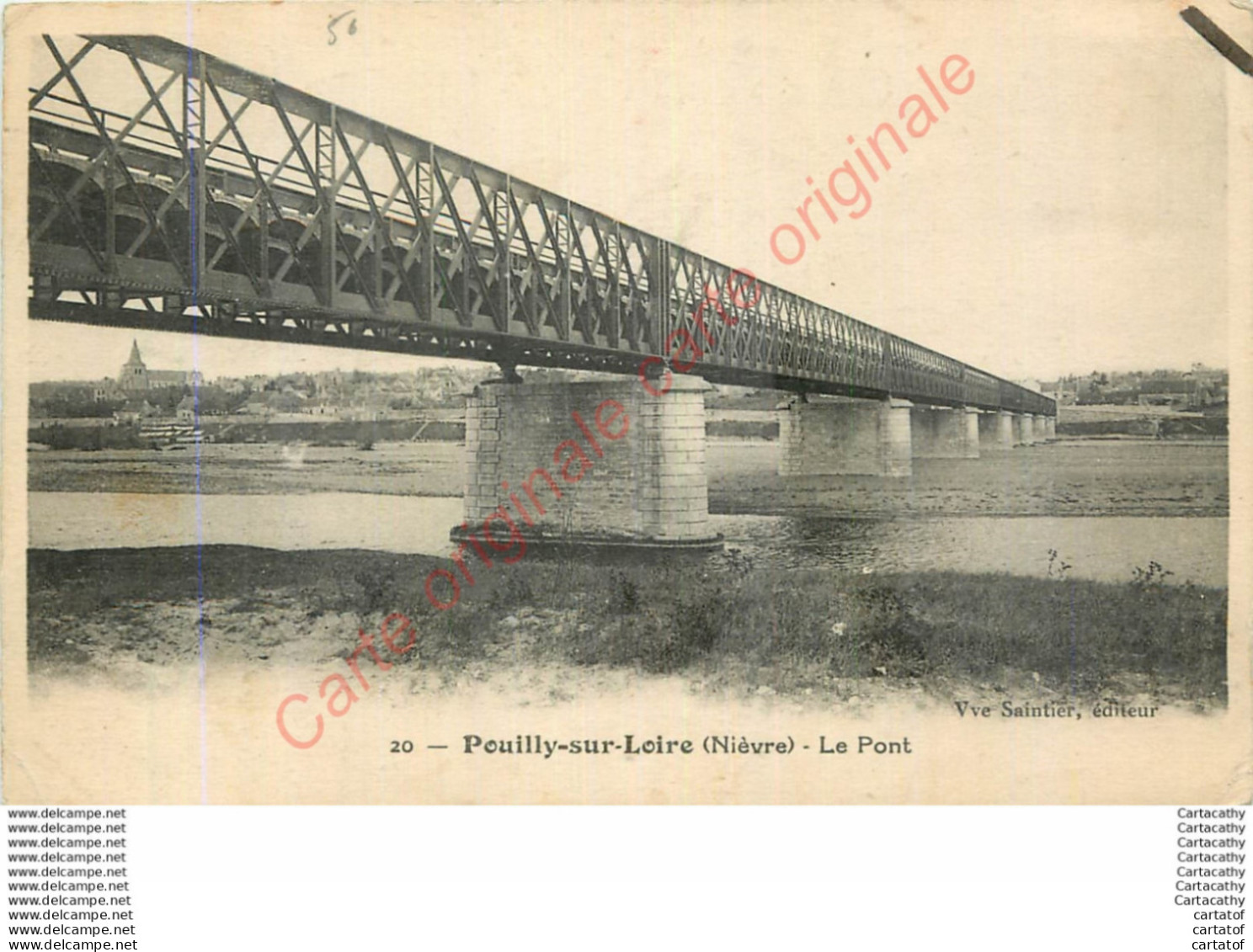 58.  POUILLY SUR LOIRE .  Le Pont . - Pouilly Sur Loire
