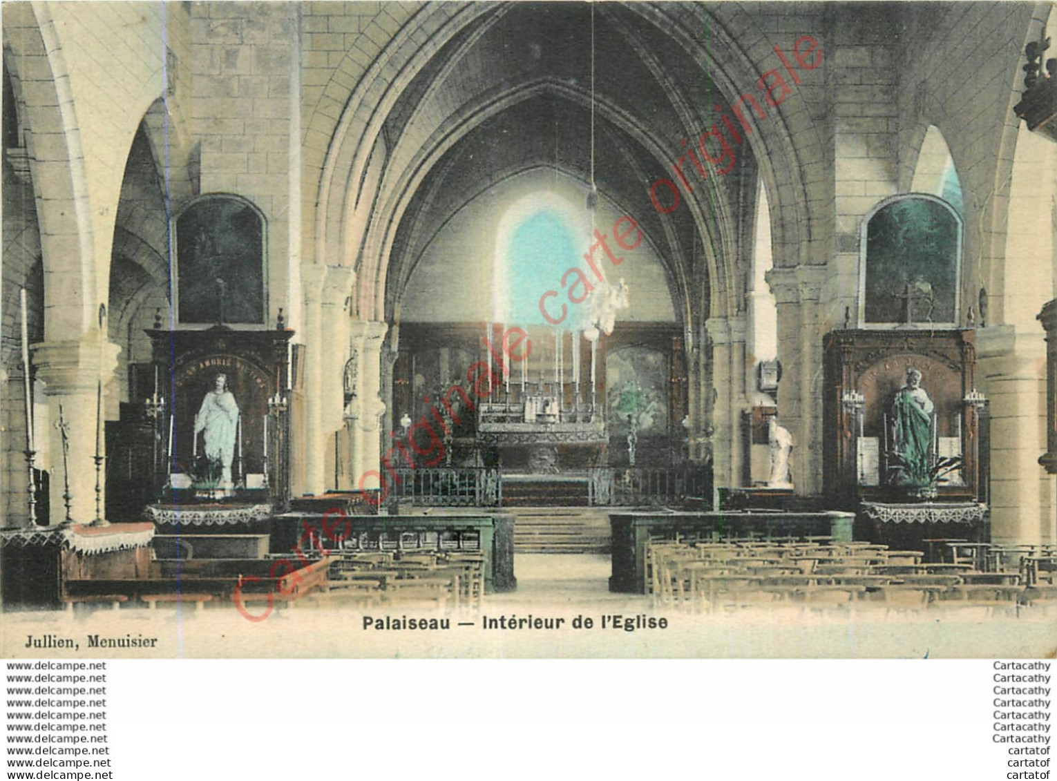 91.  PALAISEAU .  Intérieur De L'Eglise . - Palaiseau