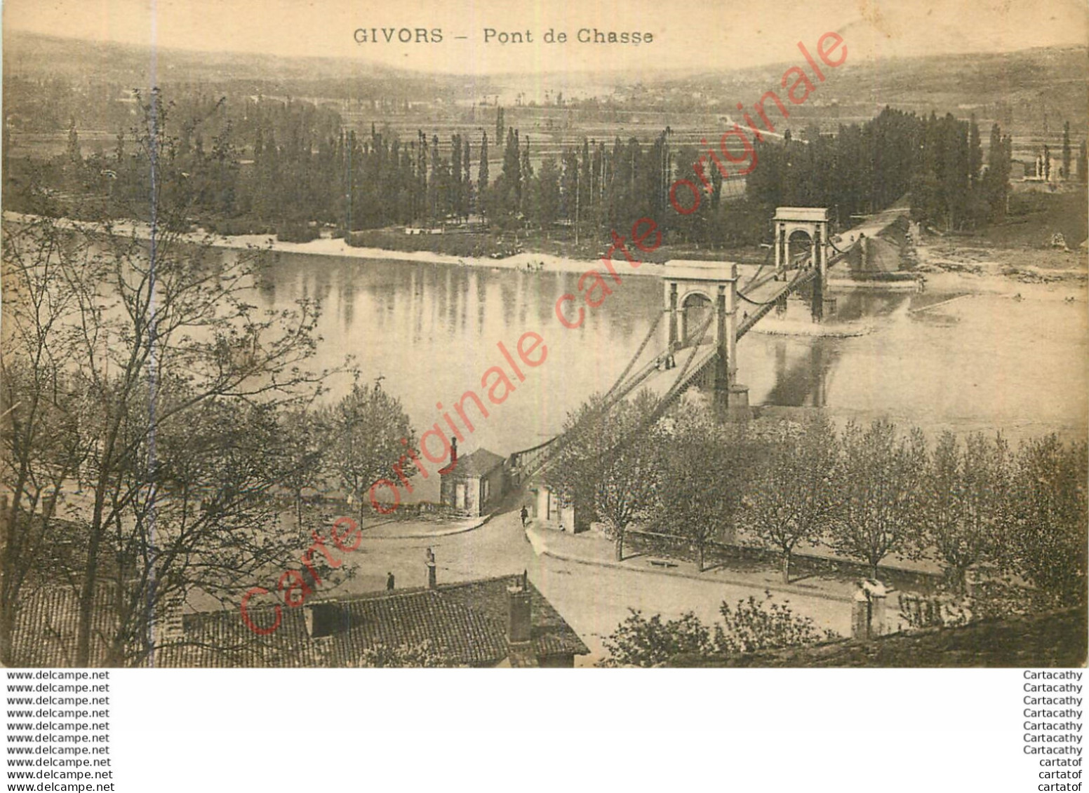 69.  GIVORS .  Pont De Chasse . - Givors