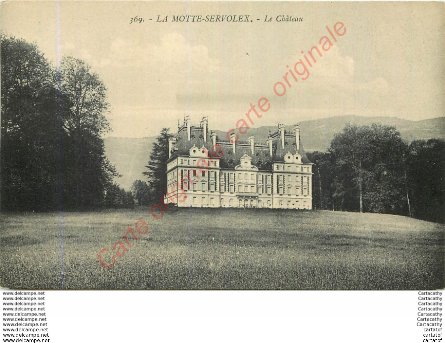 73.  LA MOTTE SERVOLEX .  Le Château . - La Motte Servolex