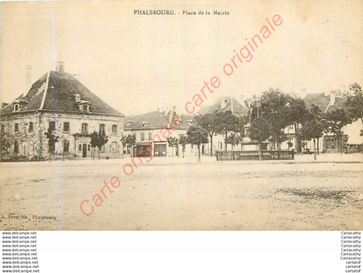 57.  PHALSBOURG .  Place De La Mairie . - Phalsbourg