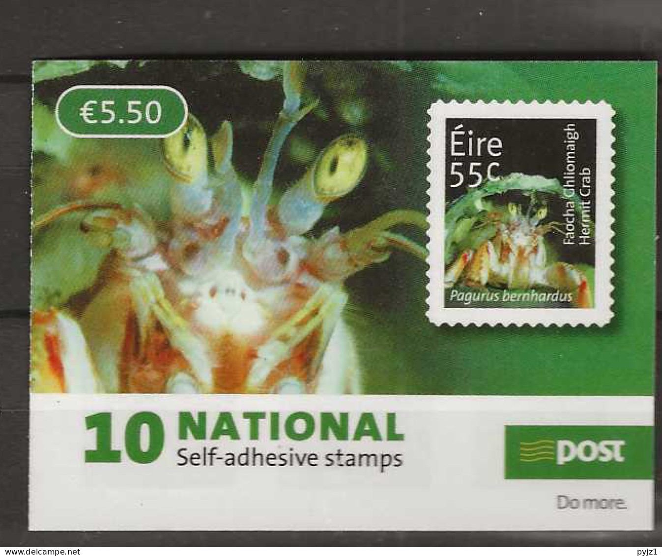 2011 MNH Ireland Booklet Mi 1980 - Carnets