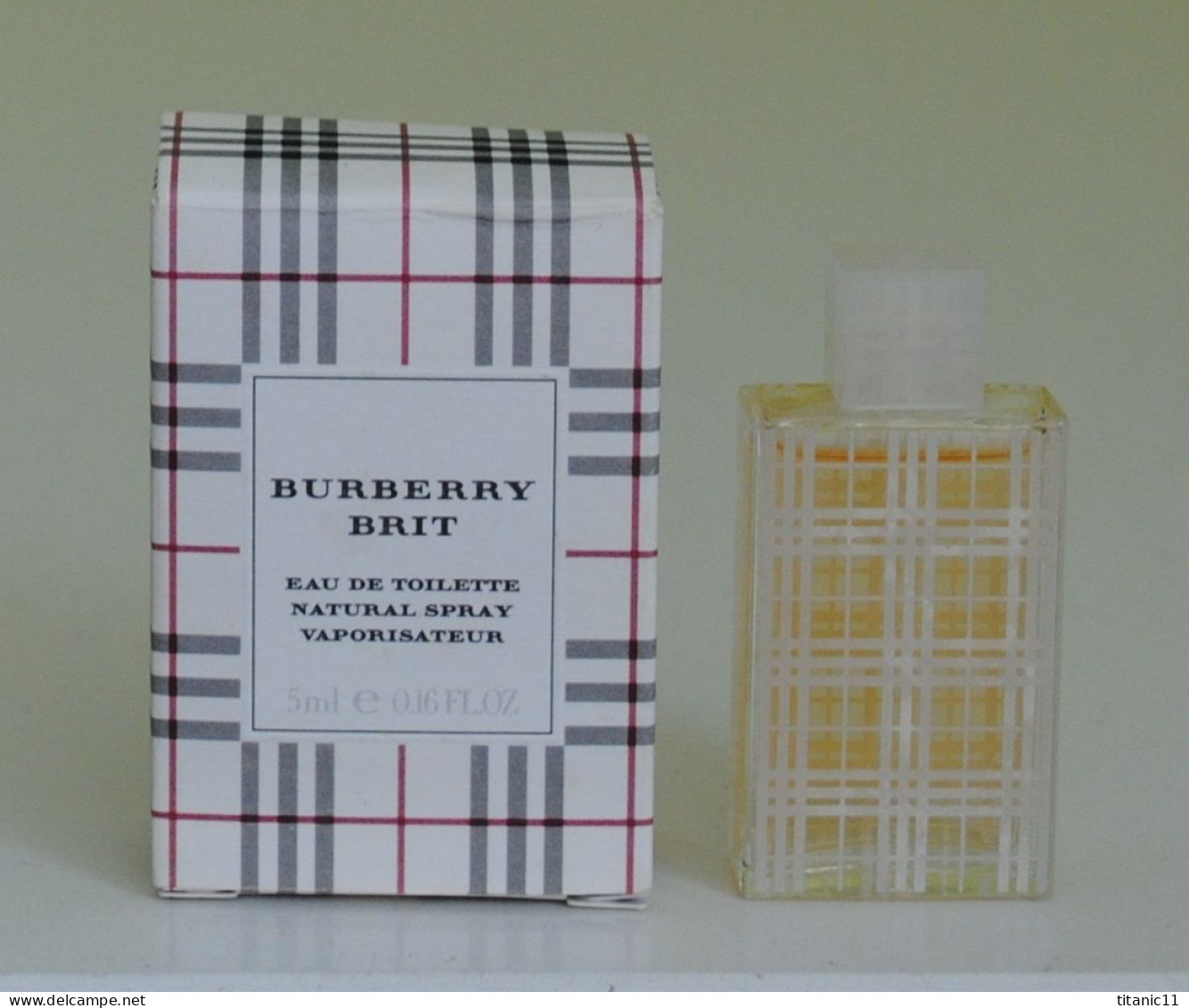 Miniature BRIT De Burberrys ( Etats-Unis ) - Mignon Di Profumo Donna (con Box)