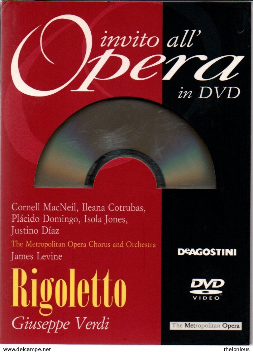 * Invito All'Opera In DVD N 3: Giuseppe Verdi - Rigoletto - Con Libretto - Konzerte & Musik