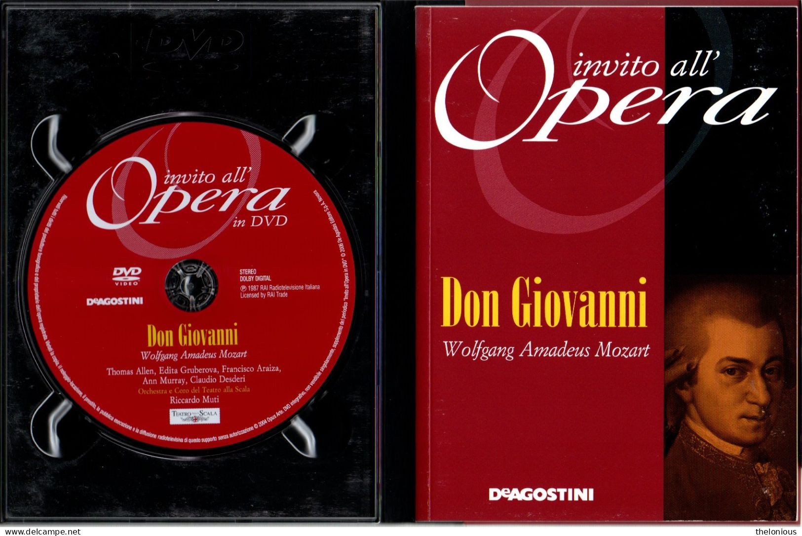 * Invito All'Opera In DVD N 4: W. A. Mozart - Don Giovanni - Con Libretto - Concert En Muziek