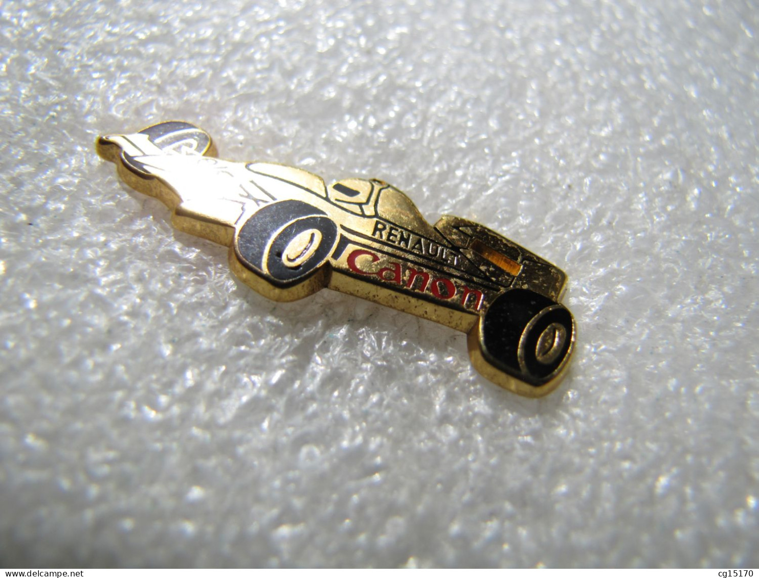 PIN'S    RENAULT   CANON  FORMULE 1  Zamak  DRAGO - Renault