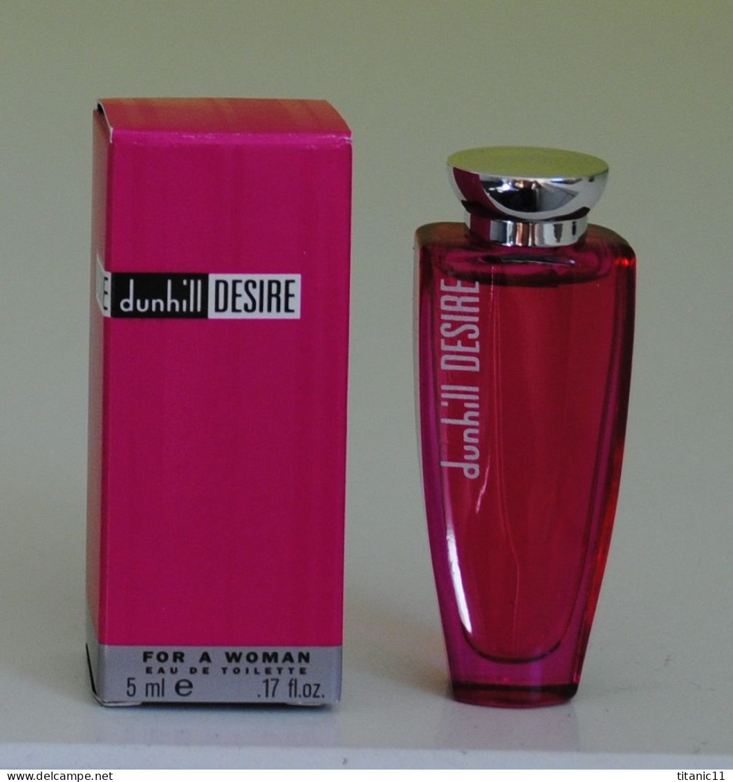 Miniature DESIRE FOR A WOMAN De DUNHILL ( France ) - Miniatures Womens' Fragrances (in Box)