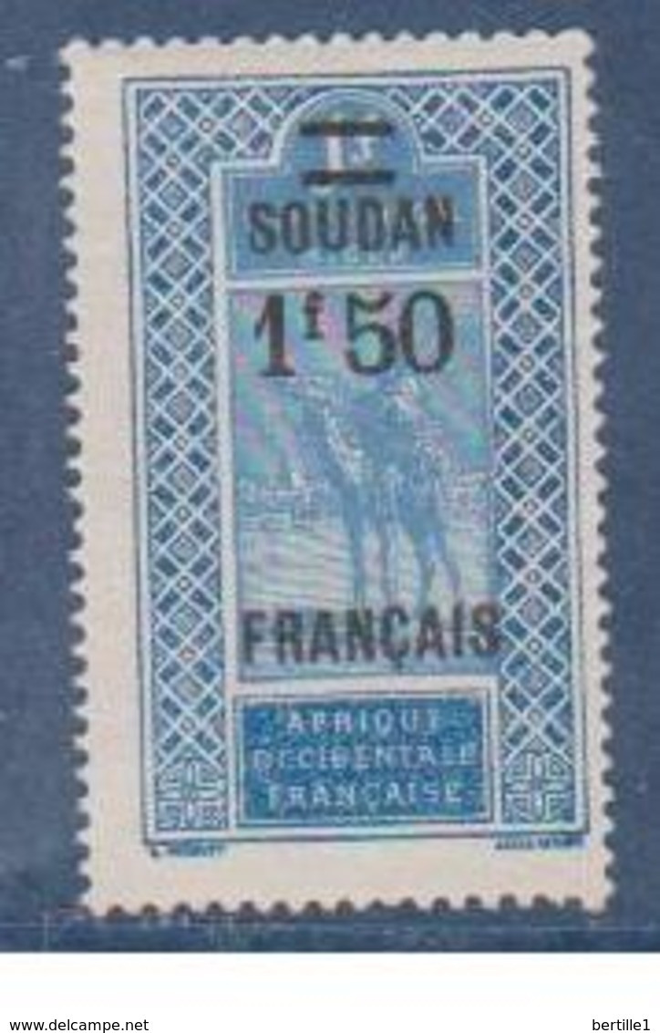 SOUDAN     N°  YVERT  :  49    NEUF AVEC  CHARNIERES      ( Ch  3 / 17 ) - Unused Stamps