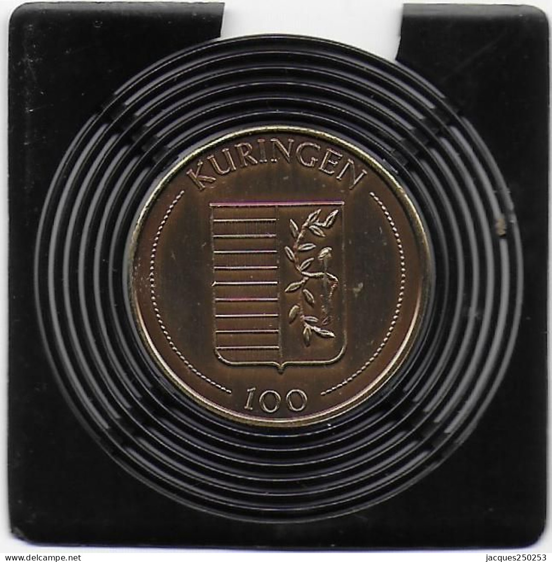 100 KURINGEN 1982 KURINGEN - Gemeentepenningen