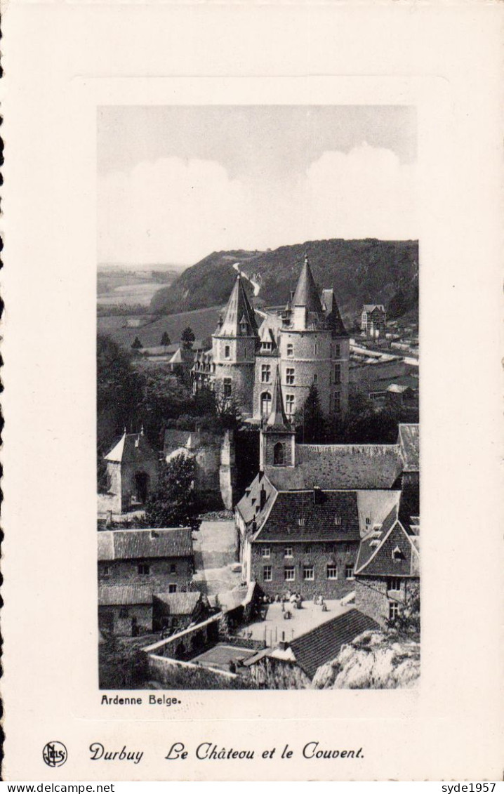 Durbuy - Le Château Et Le Couvent - Durbuy