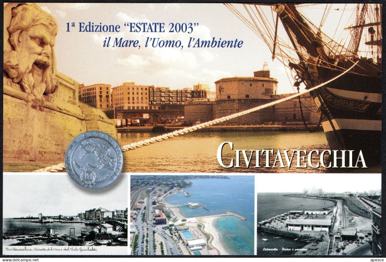 ITALIA - CIVITAVECCHIA - 1^ EDIZIONE ESTATE 2003 - IL MARE, L'UOMO, L'AMBIENTE - I - Demonstrationen