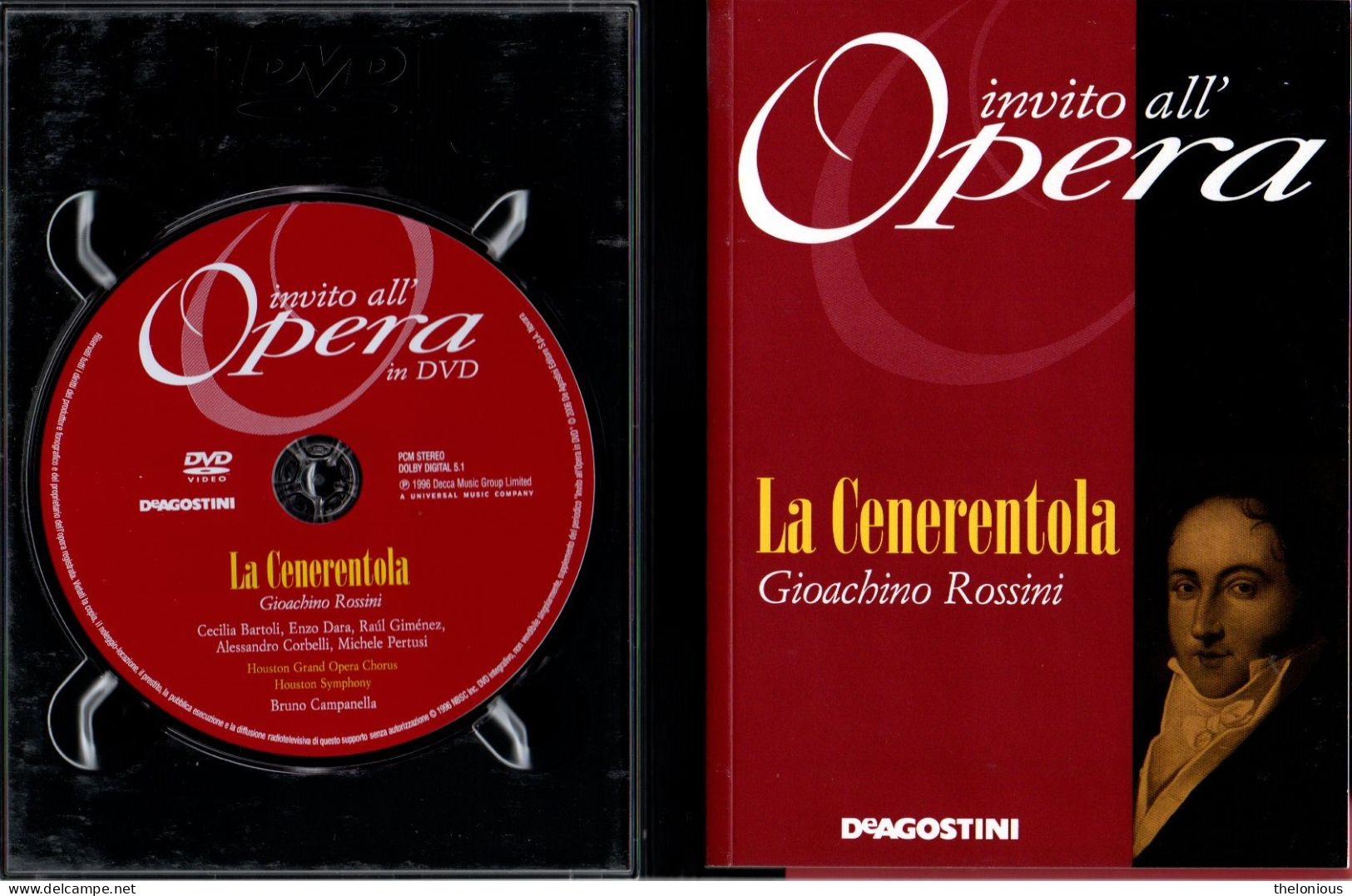 * Invito All'Opera In DVD N 7 - Gioachino Rossini - La Cenerentola - Con Libretto - Concert & Music