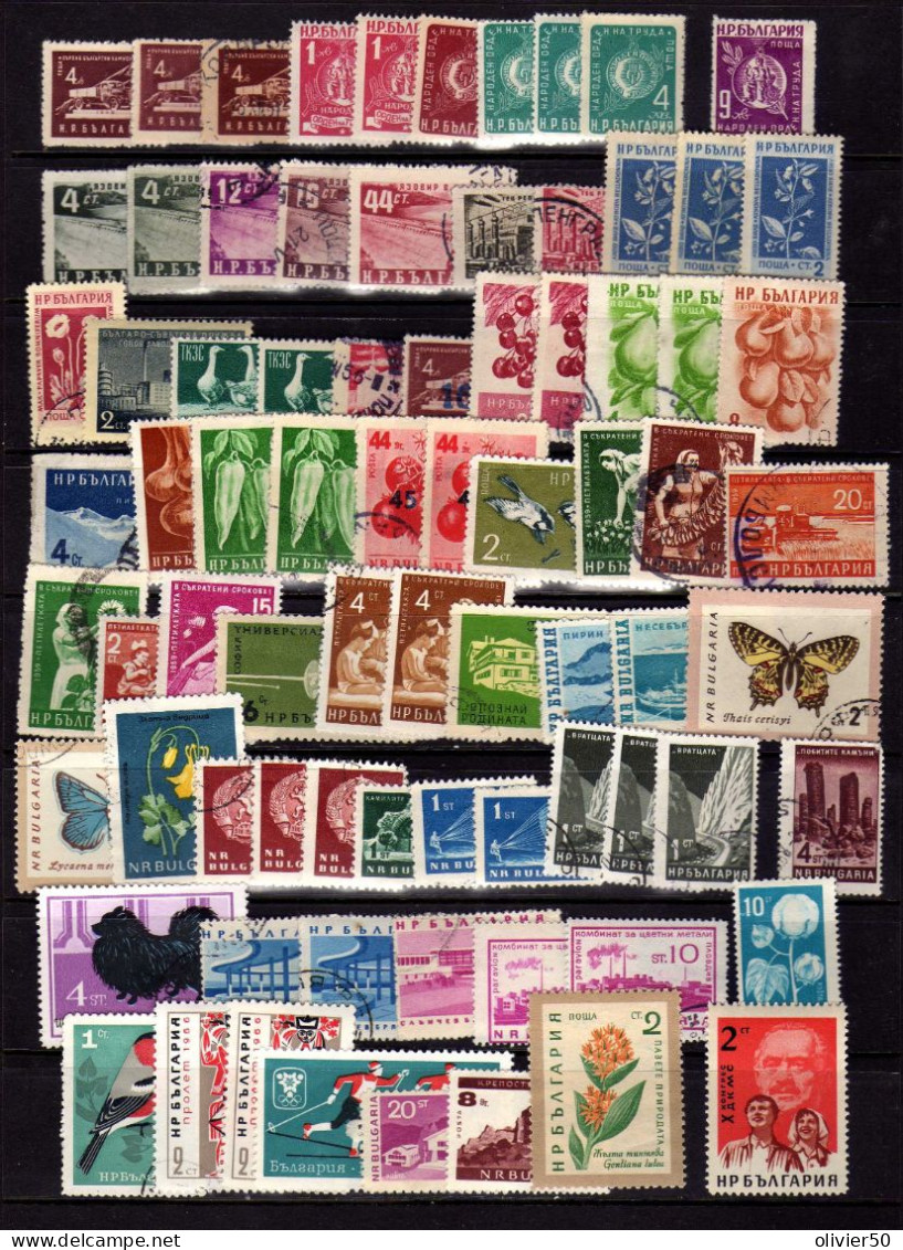 Bulgarie -  Fruits - Sites - Evenements - Obliteres - Used Stamps
