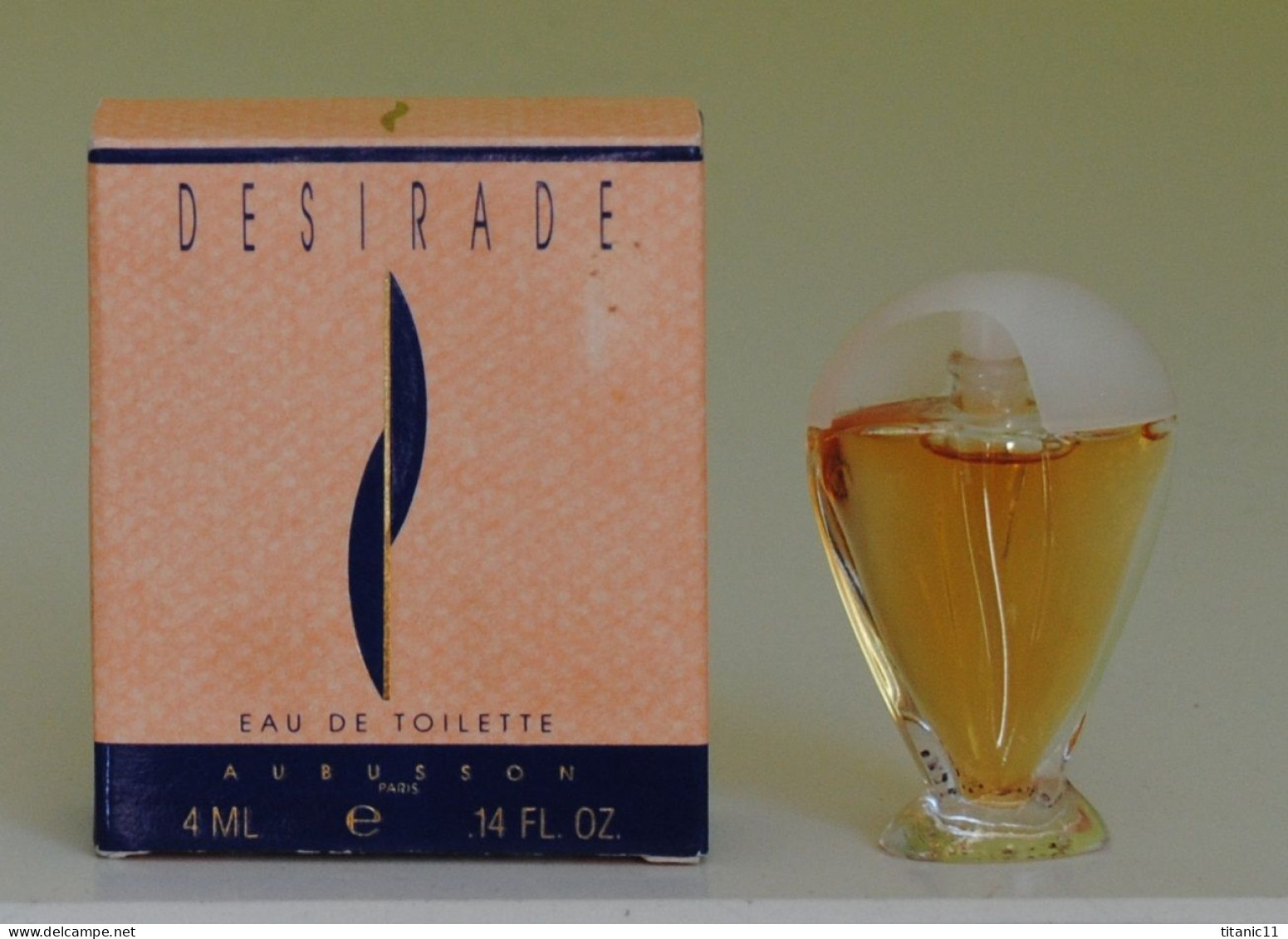 Miniature Désirade De Parfums Aubusson ( France ) - Miniatures Womens' Fragrances (in Box)