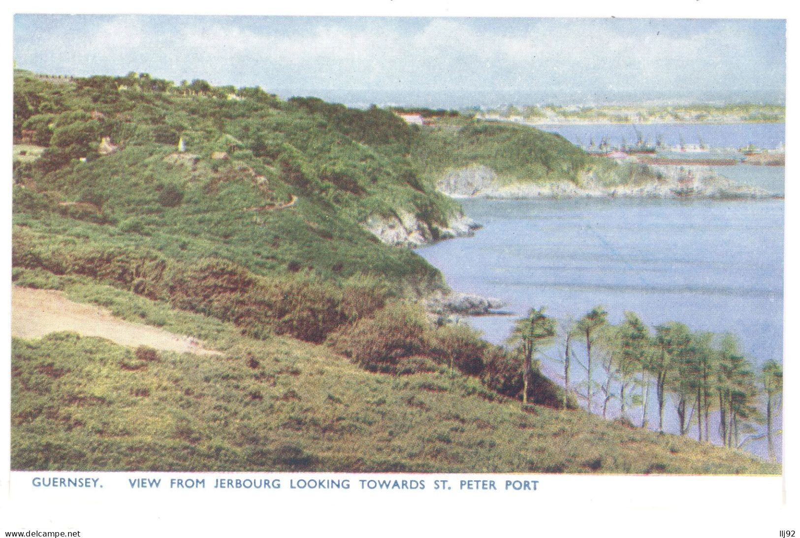 Royaume-Uni - GUERNSEY - View From JERBOURG Looking Towards ST. PETER PORT - Guernsey