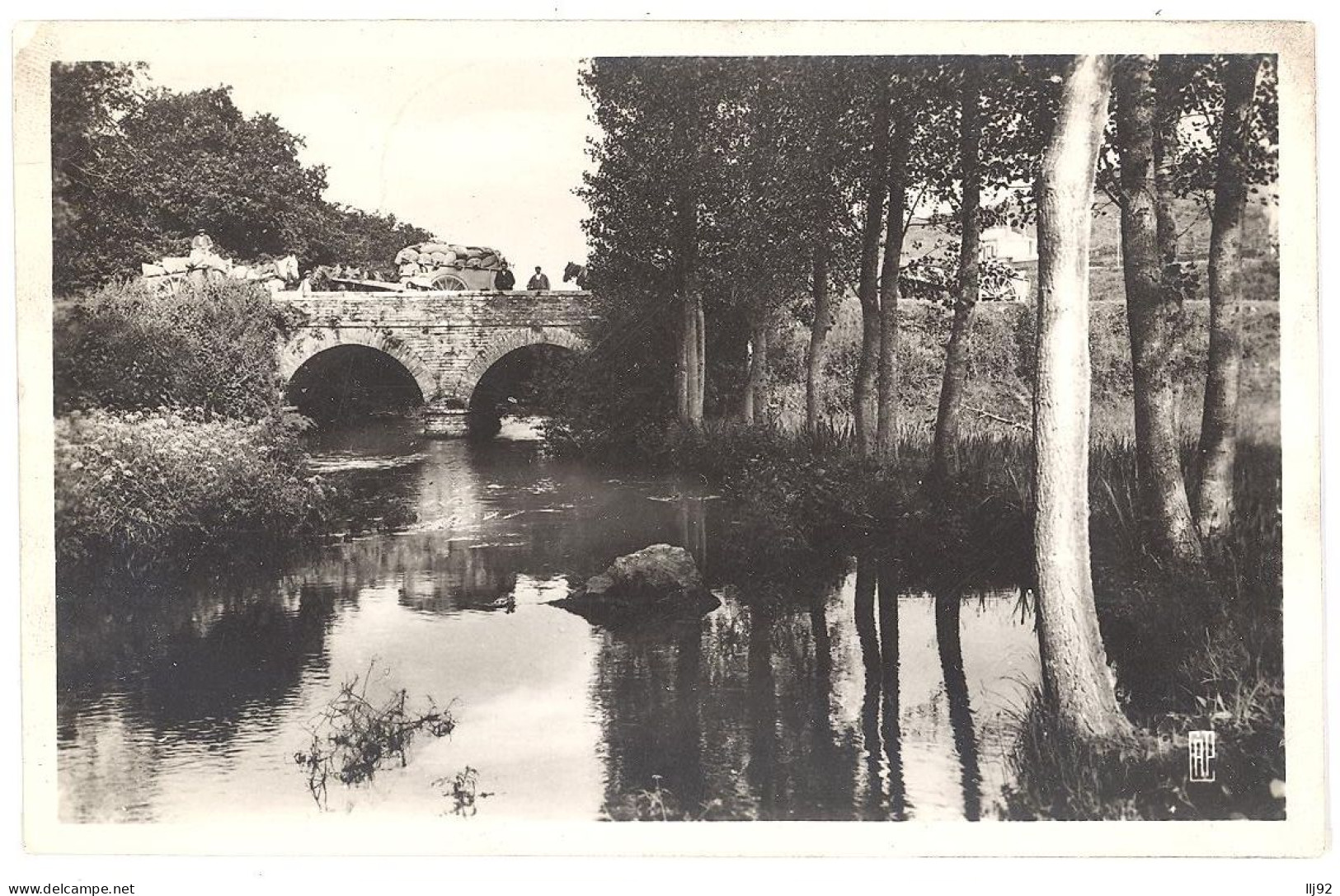 CPSM PF 29 - LANDIVISIAU (Finistère) - 19. Vallée De L'Elorn - Le Pont Du Can - Landivisiau