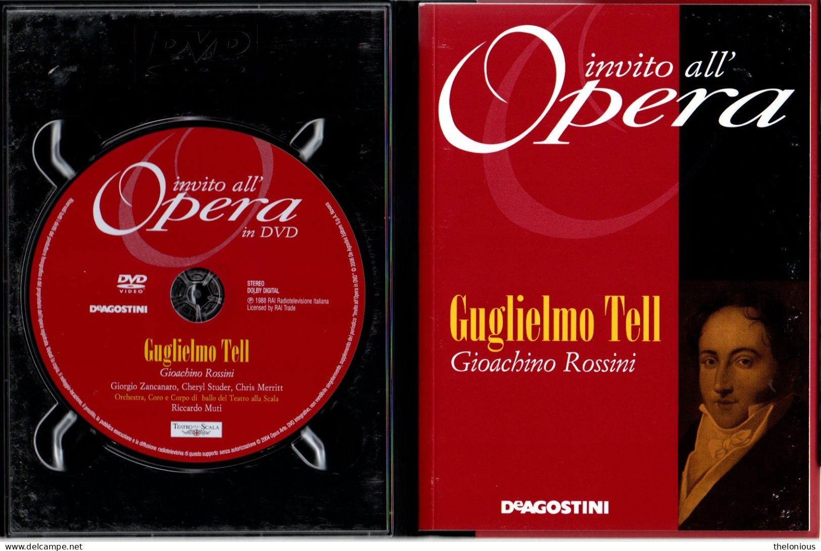 * Invito All'Opera In DVD N 12: Gioachino Rossini - Guglielmo Tell - Con Libretto - Concerto E Musica
