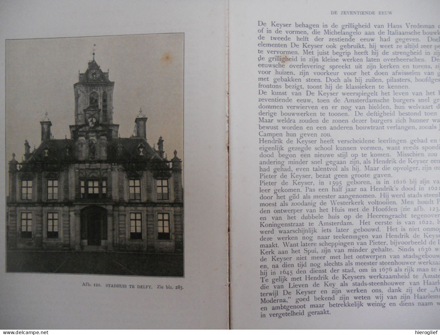 Geschiedenis der NEDERLANDSCHE BOUWKUNST door A.W Weissman 1912 van Looy Amsterdam / Nederland architectuur