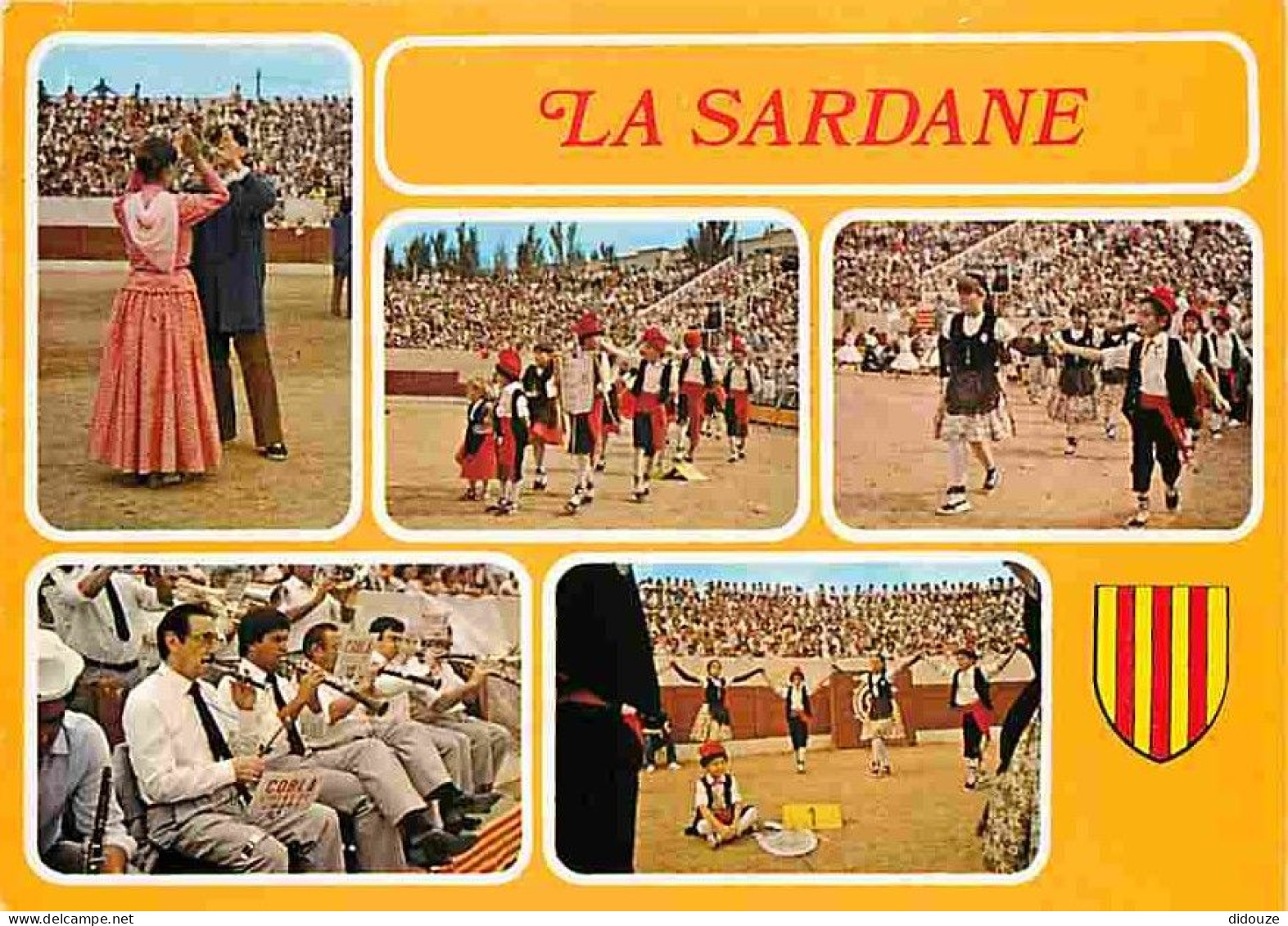 Folklore - Danses - Pays Catalan - Multivues - Blasons - Voir Scans Recto Verso - Danses