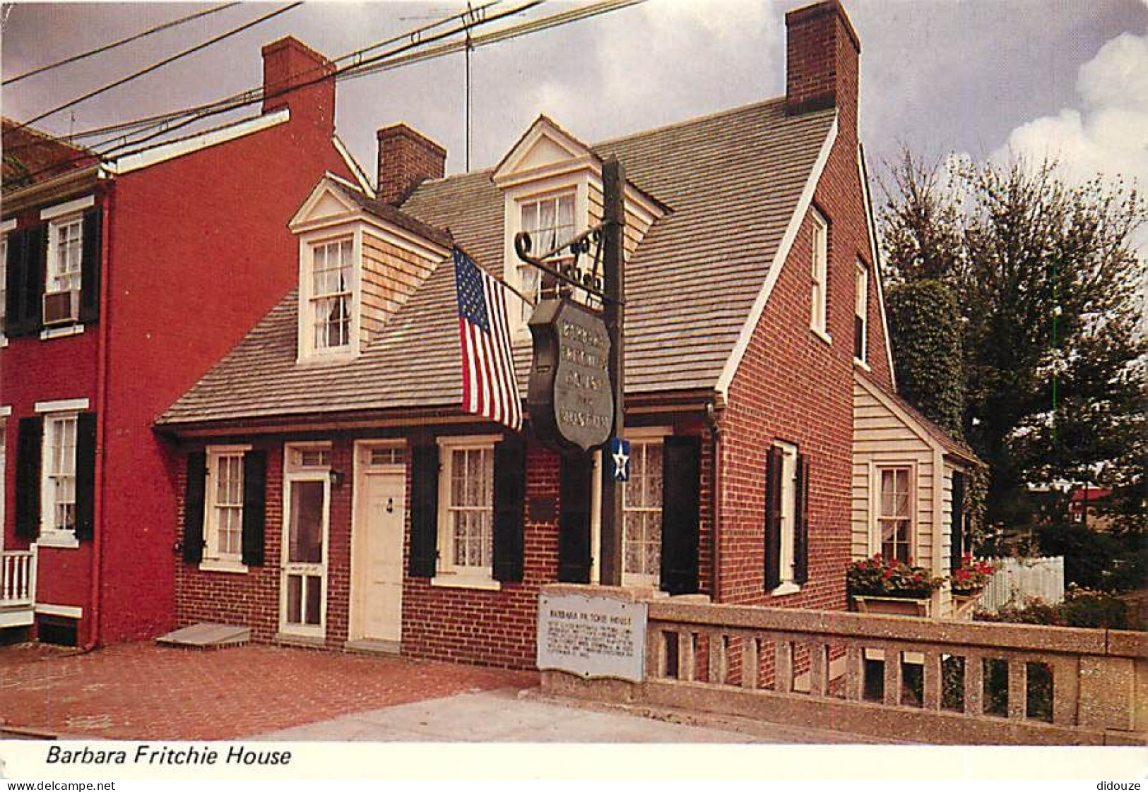 Etats Unis - Frederick - Barbara Fritchie House - Etat Du Maryland - Maryland State - CPM - Carte Neuve - Voir Scans Rec - Autres & Non Classés