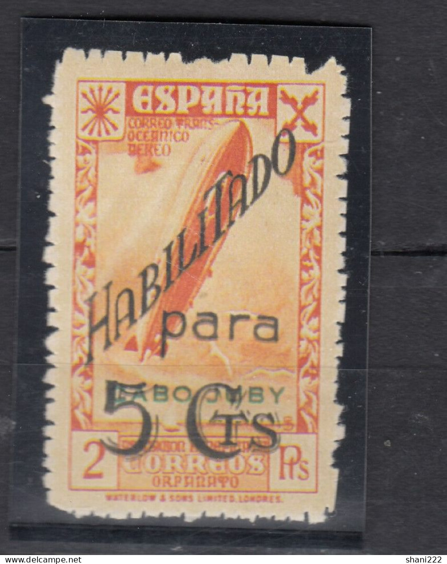 Spain - Cabo Juby - 1938 - Charity  -  Surcharges, Forgery  - MH (e-793) - Kaap Juby