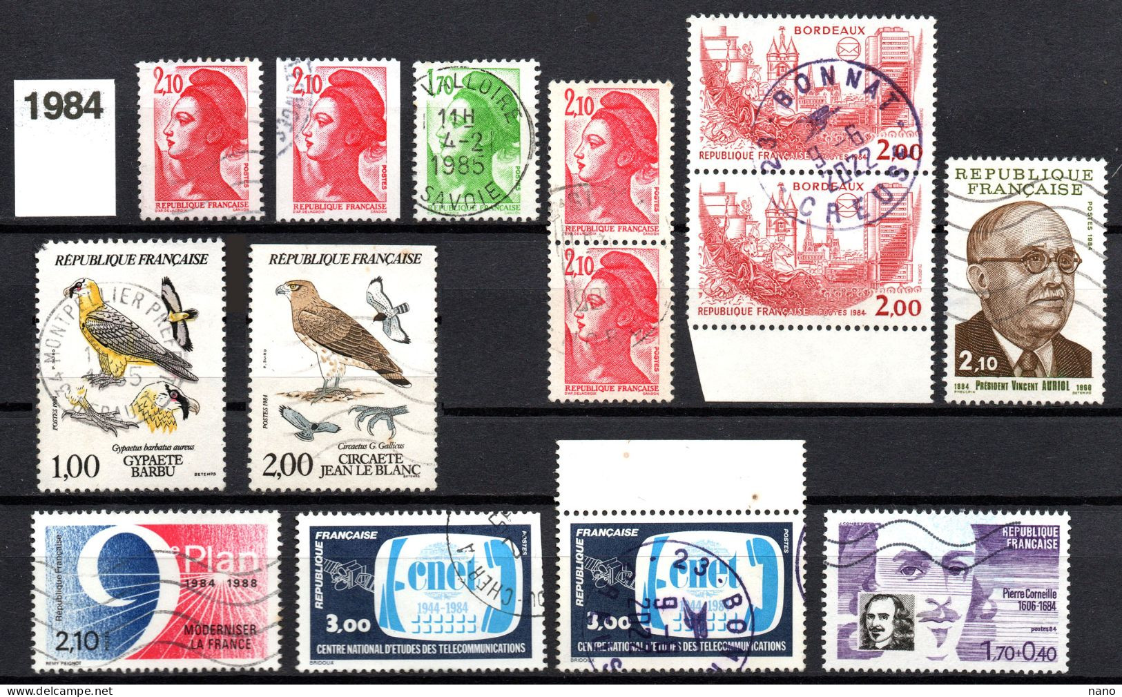 Années 1982 - 1983 - 1984 - 51 Timbres - Oblitérés - Used Stamps