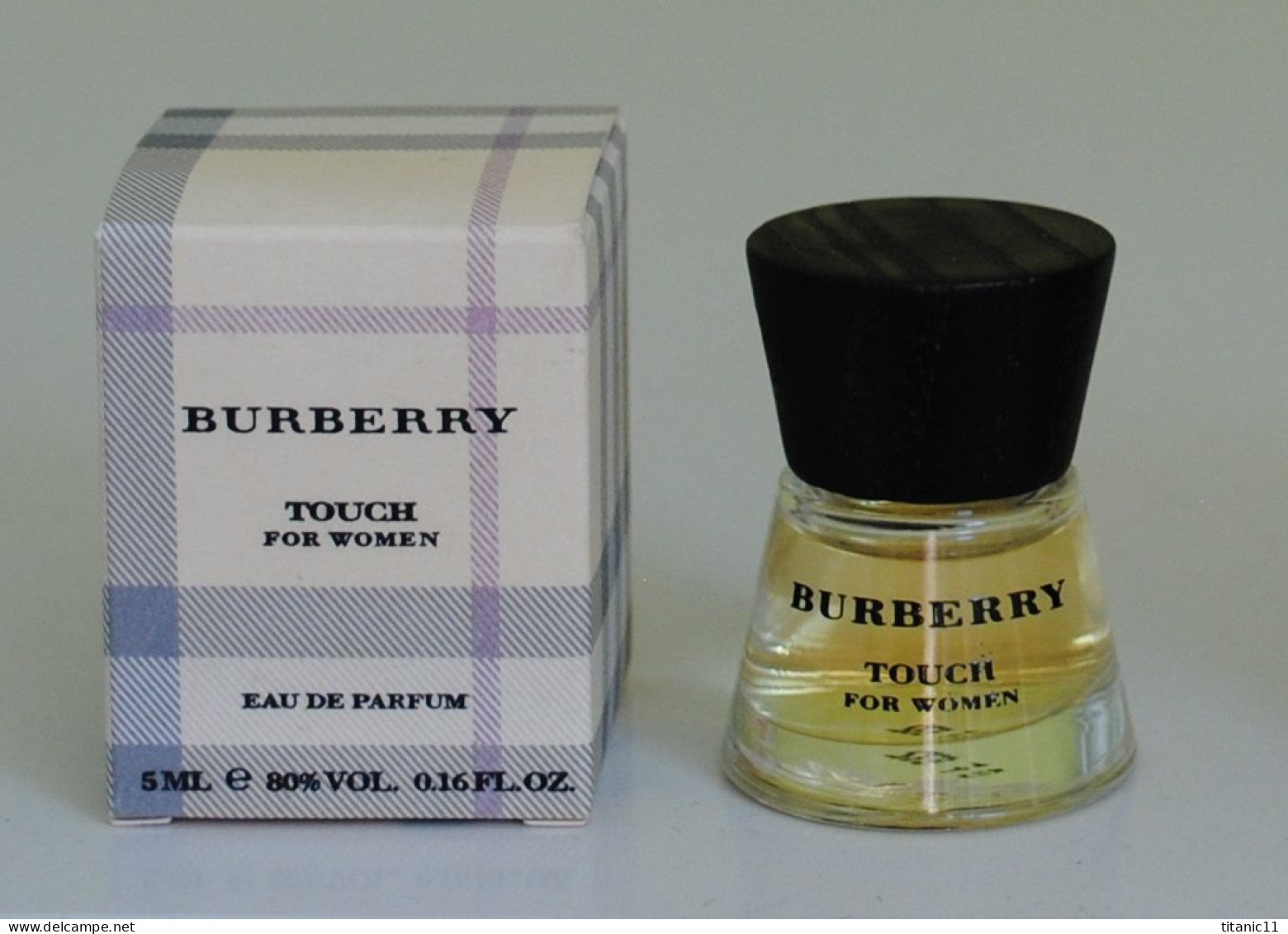 Miniature TOUCH WOMEN De Burberry ( France ) - Miniaturen Flesjes Dame (met Doos)