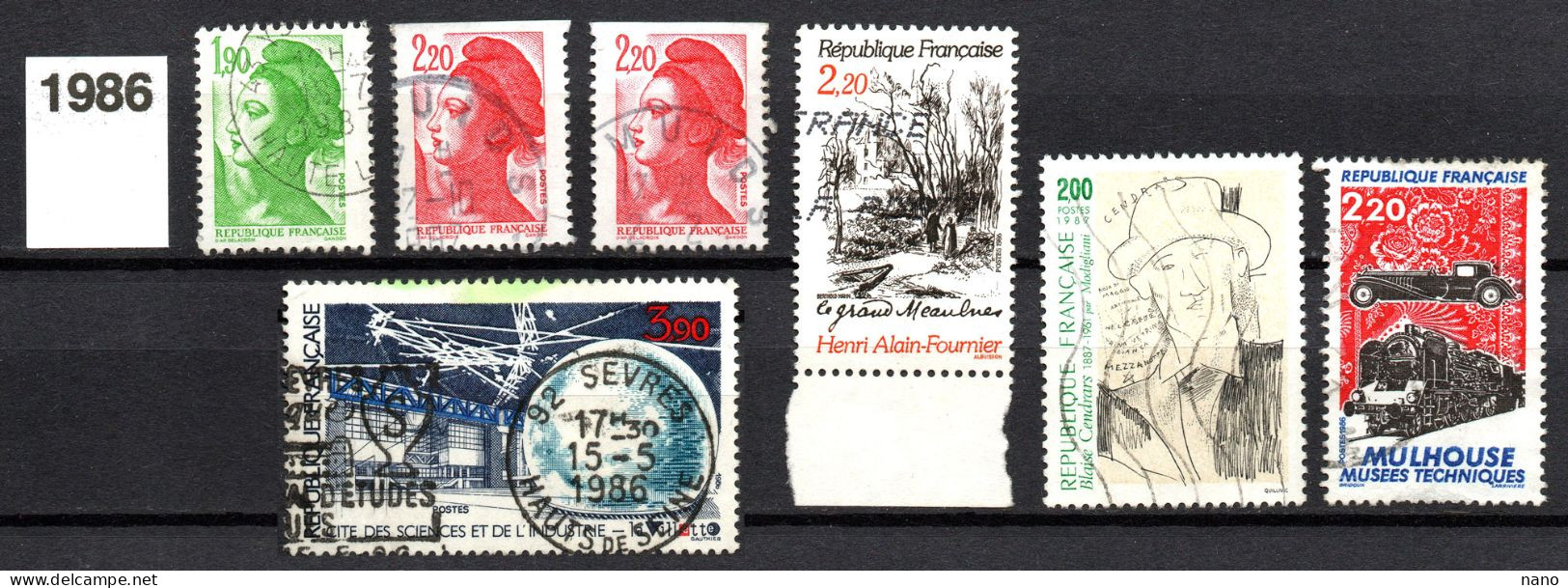Années 1985 - 1986 - 1987 - 39 Timbres - Oblitérés - Used Stamps