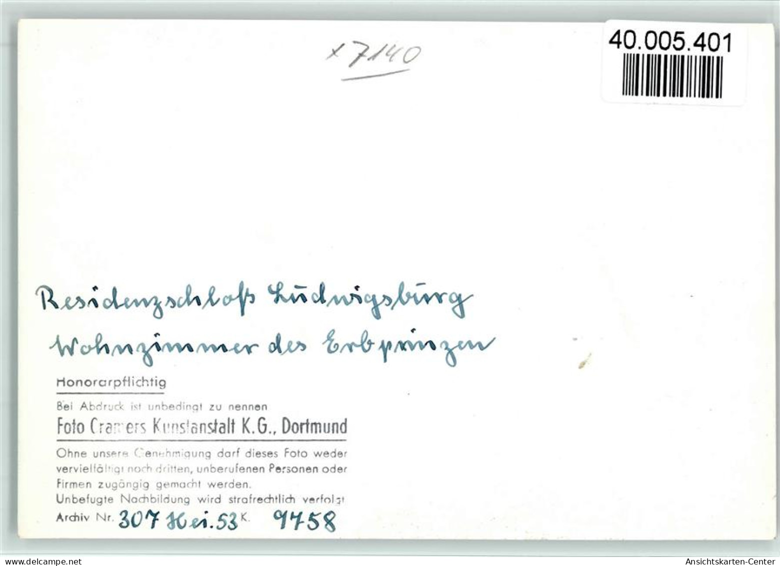 40005401 - Ludwigsburg , Wuertt - Ludwigsburg