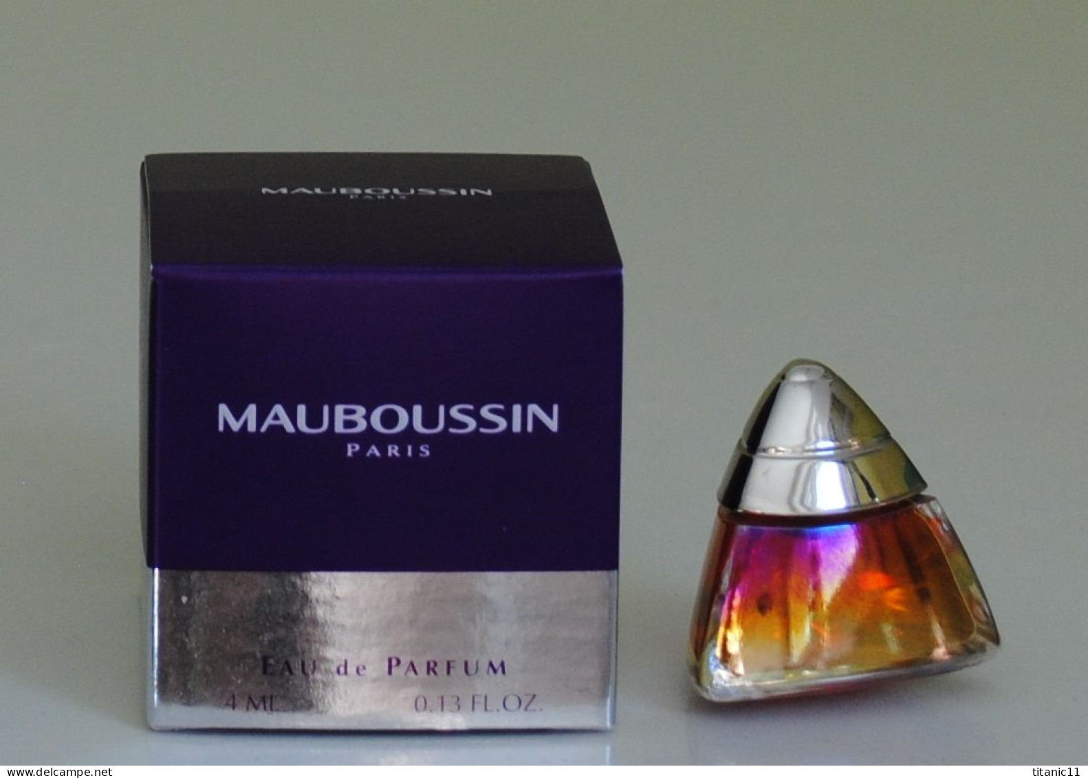 Miniature MAUBOUSSIN De Mauboussin Parfums ( France ) - Miniaturen Flesjes Dame (met Doos)