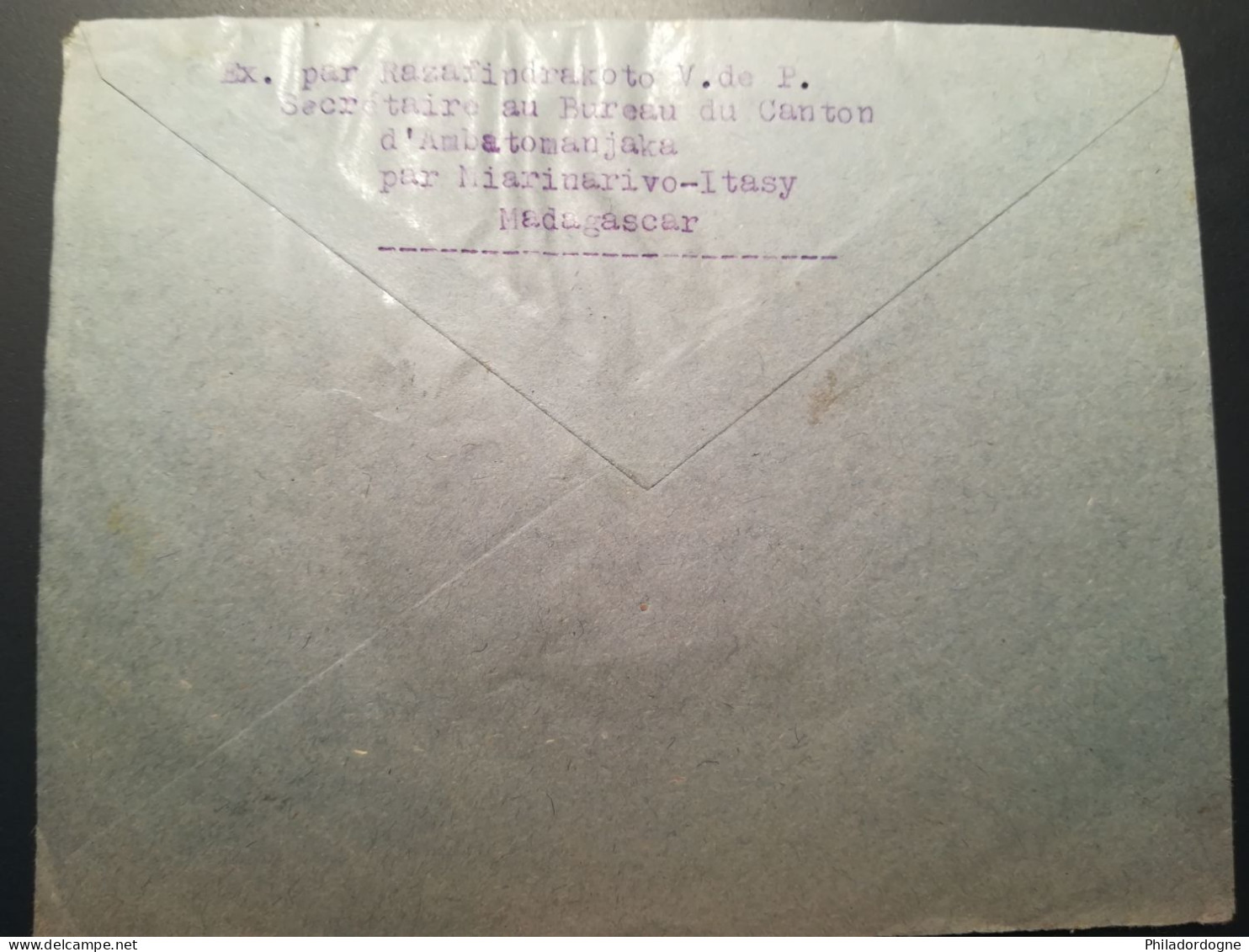 Madagascar - Lot De 48 Enveloppes à Trier (poids 89 Grammes) (Lot2) - Brieven En Documenten