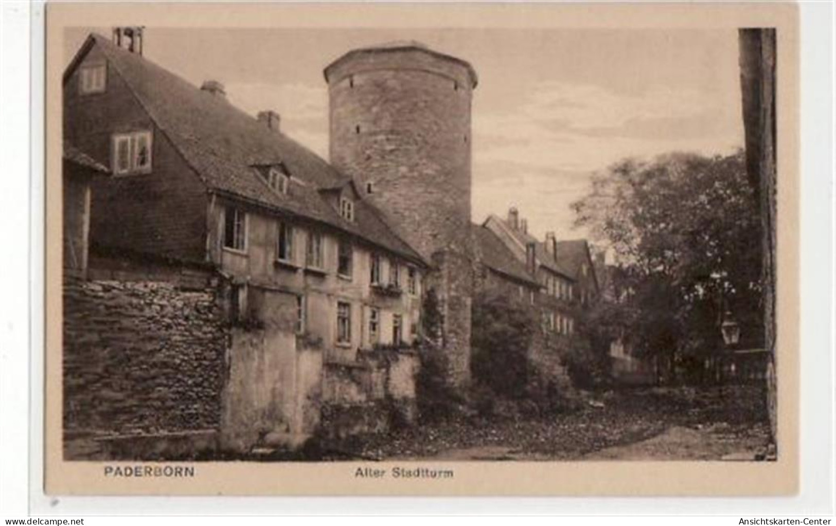 39064701 - Paderborn Mit Alter Stadtturm Ungelaufen  Top Erhaltung. - Paderborn