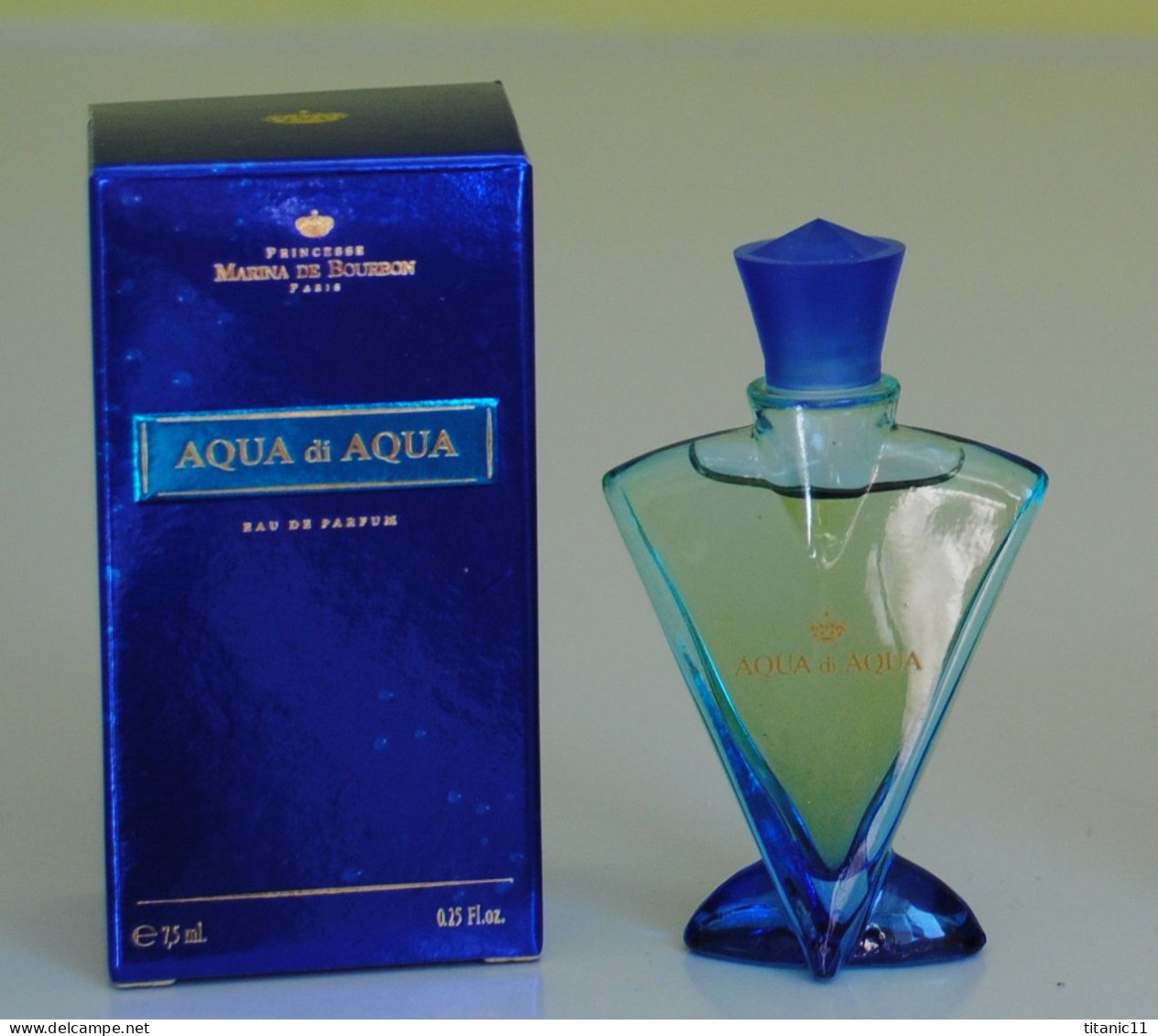 Miniature Aqua Di Aqua De Parfums Princesse Marina De Bourbon ( France ) - Miniatures Womens' Fragrances (in Box)
