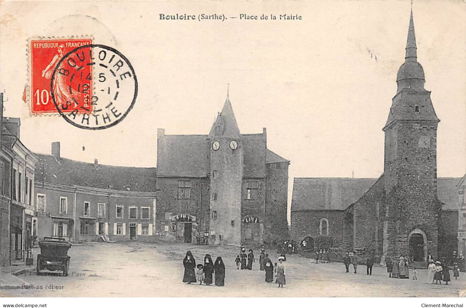 BOULOIRE - Place De La Mairie - Très Bon état - Bouloire