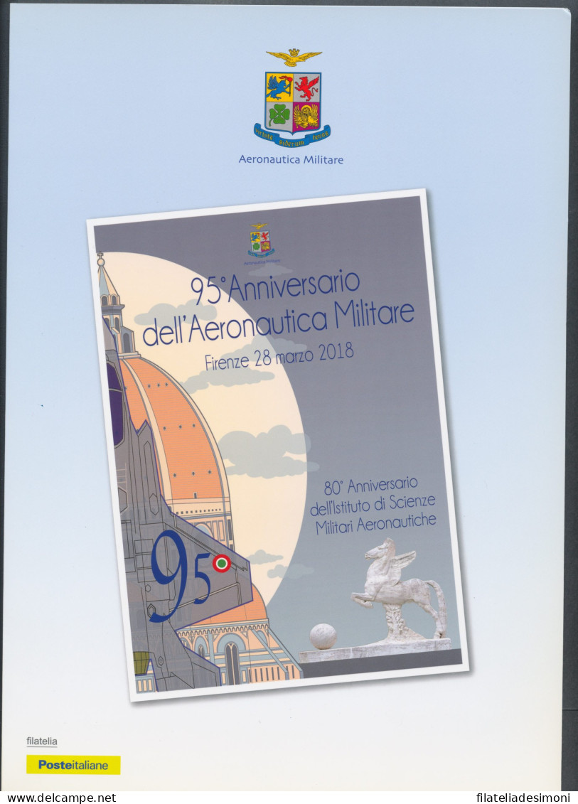 2018 Italia - Repubblica, Folder - Aeronautica Militare N. 556 - MNH** - Presentatiepakket