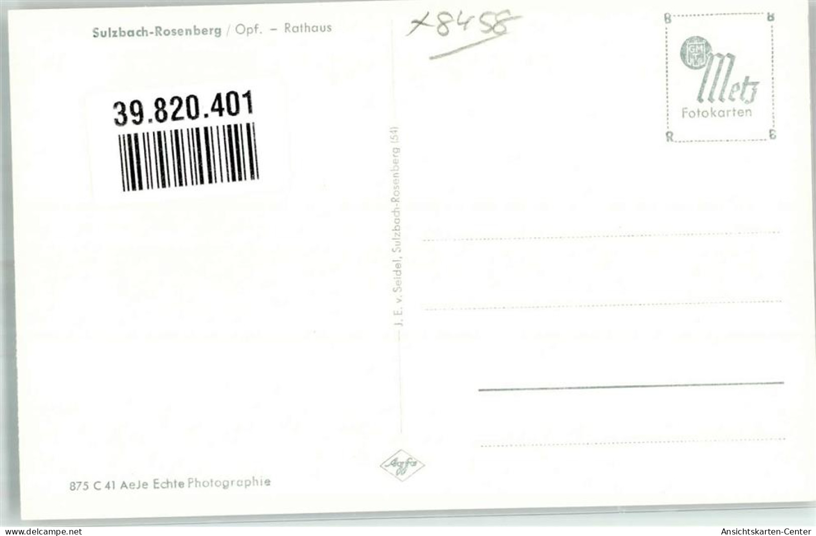 39820401 - Sulzbach-Rosenberg - Sulzbach-Rosenberg