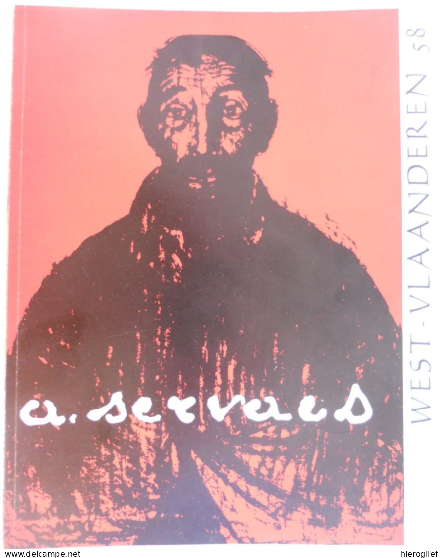 Albert SERVAES Retrospectieve Brugge - Themanummer 58 Tijdschrift WEST-VLAANDEREN 1961 Gent Sint-Martens-Latem - Geschiedenis