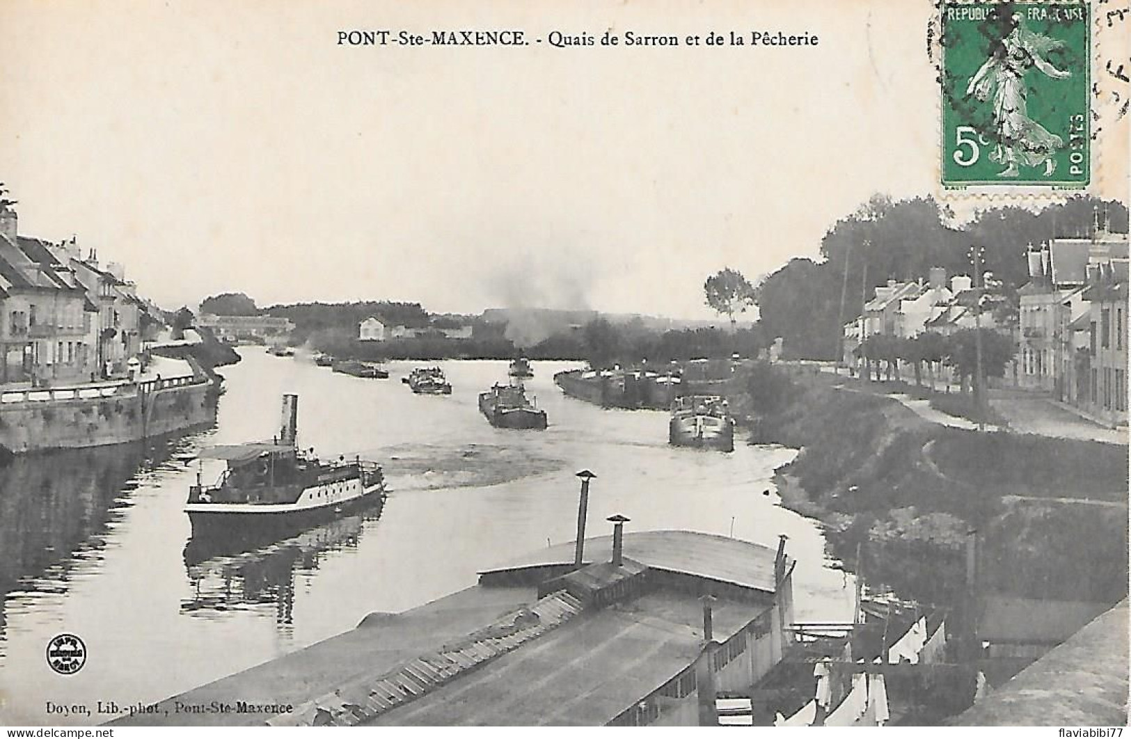 PONT ST MAXENCE   - ( 60 ) -   Quais De Sarron - Pont Sainte Maxence