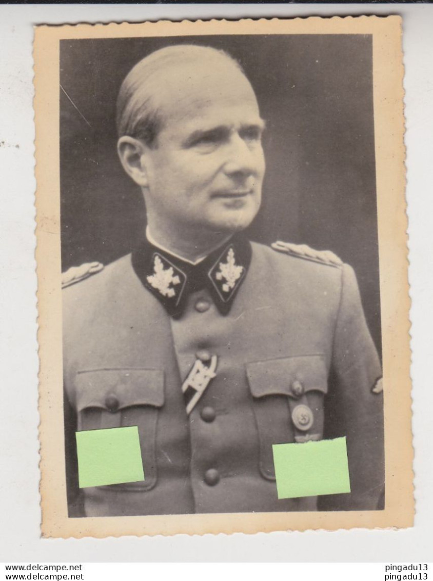 Fixe WW2 Karl WOLFF Chef Des Waffen En Italie - 1939-45