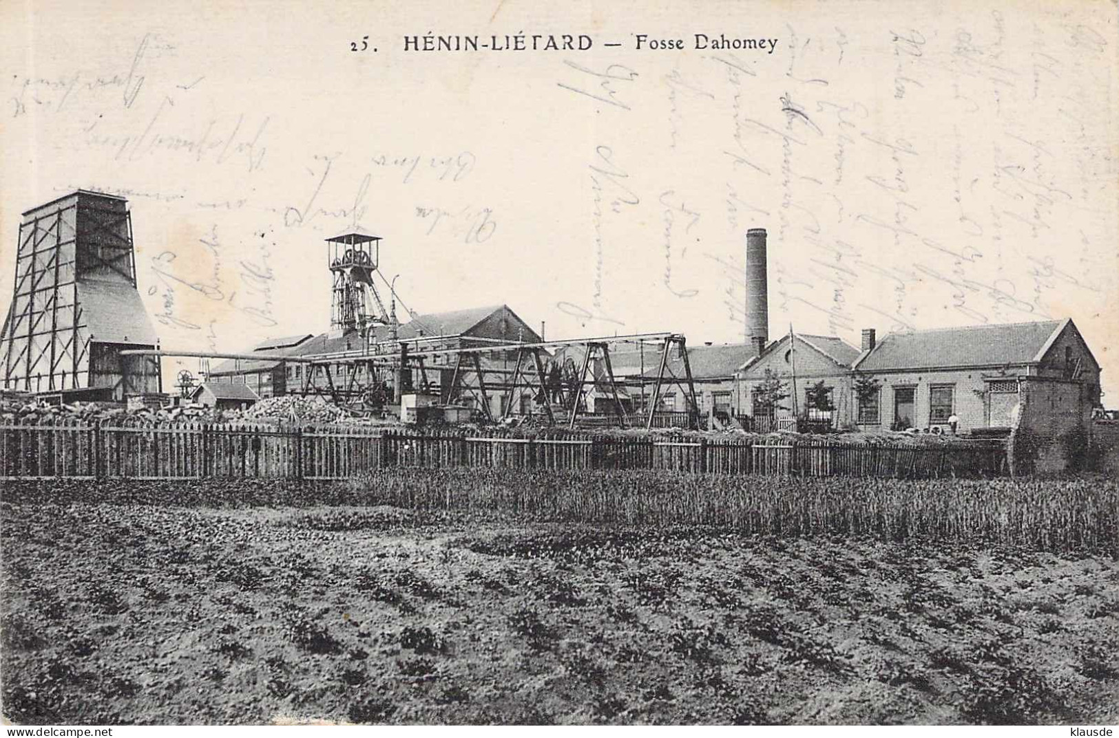 Hennin-Lietard Gel.19?? Feldpost - Henin-Beaumont