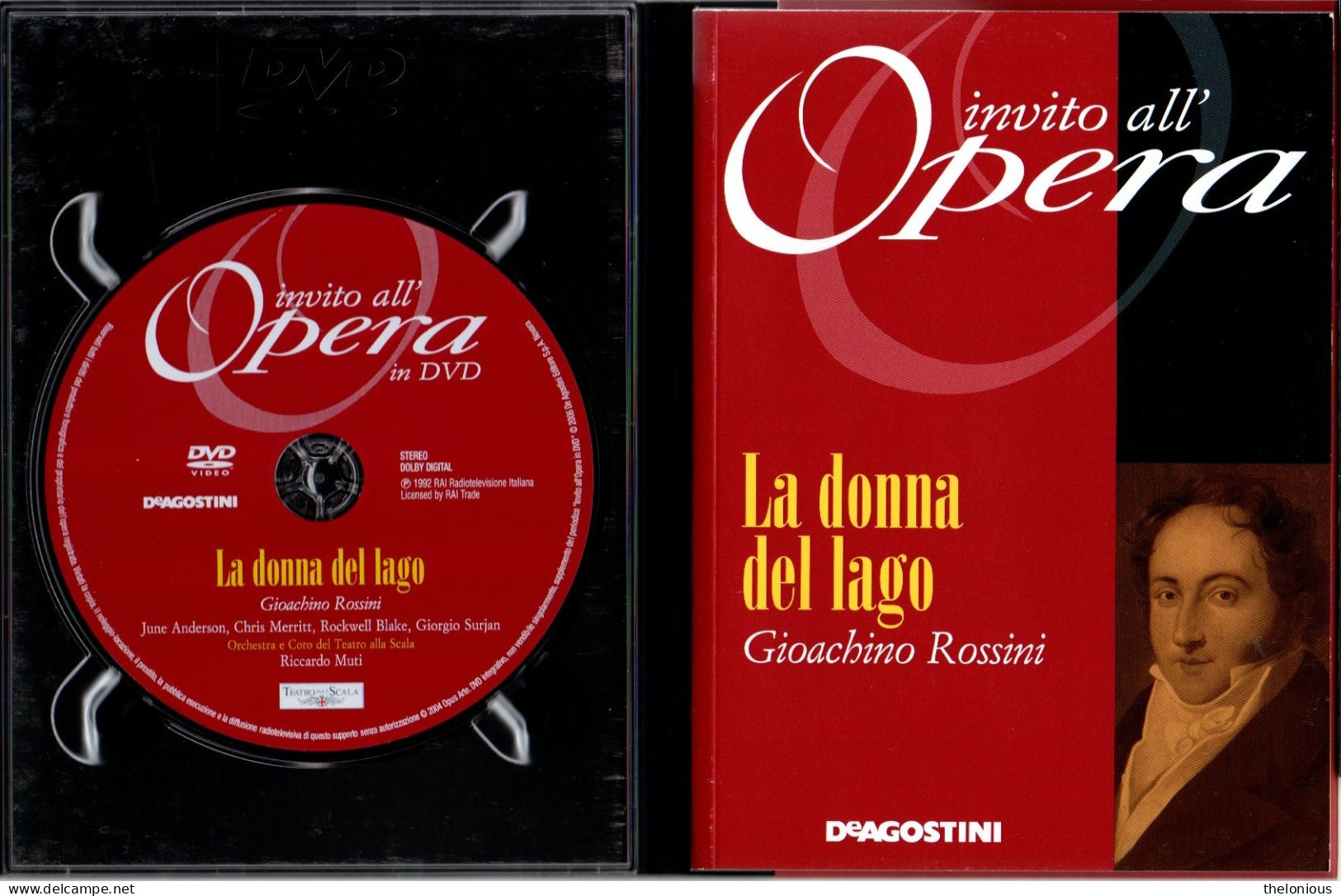 * Invito All'Opera In DVD N 26: Gioachino Rossini - La Donna Del Lago - Con Libretto - Conciertos Y Música