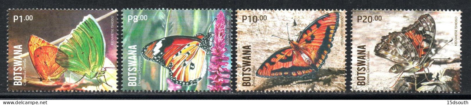 Botswana - 2024 Butterflies Set (**) - Vlinders