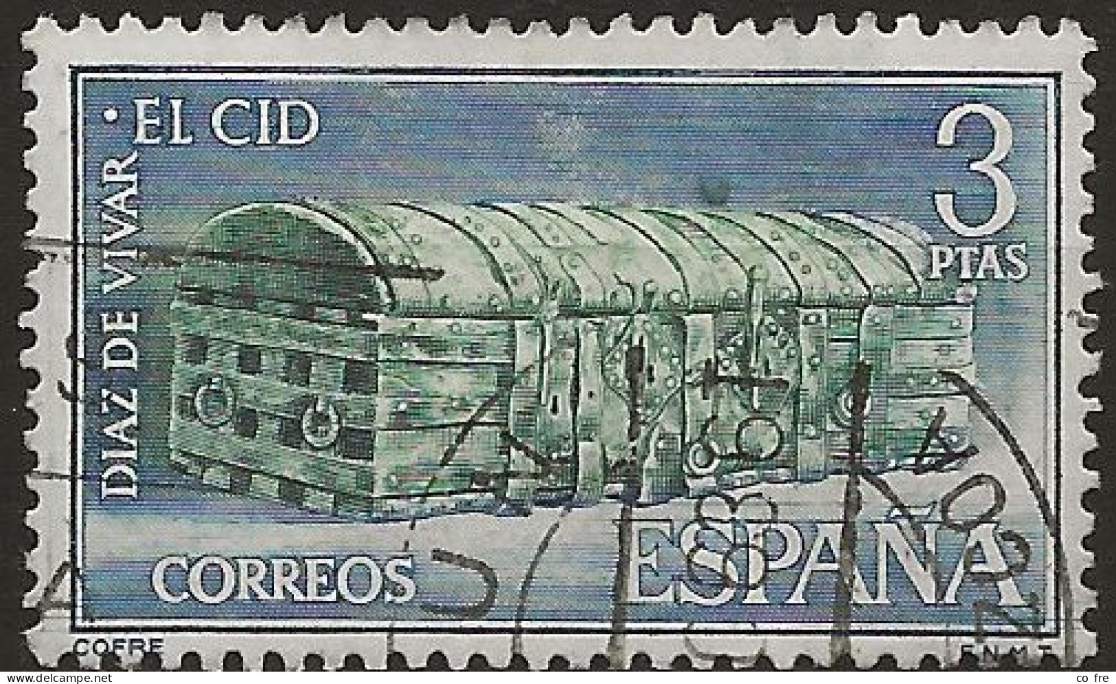 Espagne N°1111 (ref.2) - Oblitérés