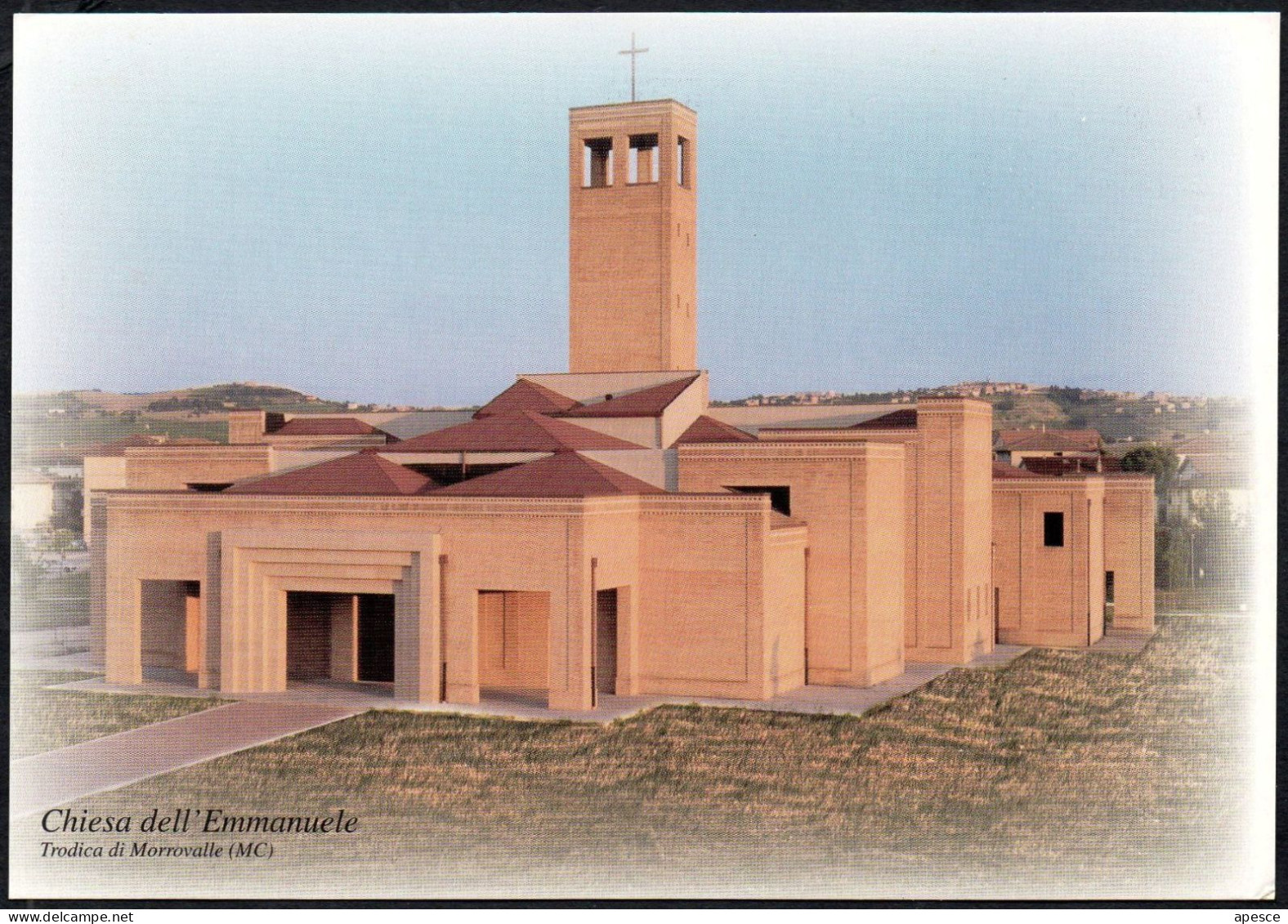 ITALIA 2009 - TRODICA DI MORROVALLE (MC) - INAUGURAZIONE DELLA CHIESA DELL'EMMANUELE - I - Kirchen U. Kathedralen