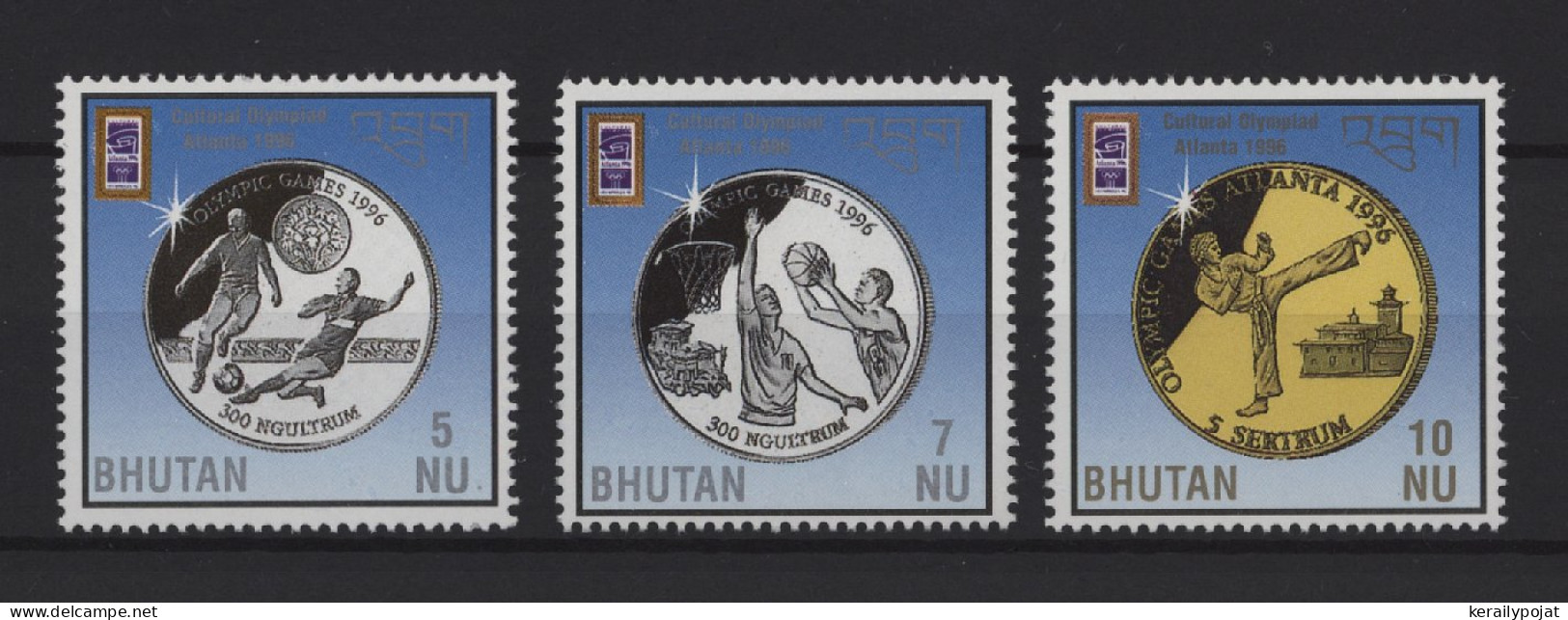 Bhutan - 1996 Summer Olympics Atlanta MNH__(TH-27608) - Bhoutan