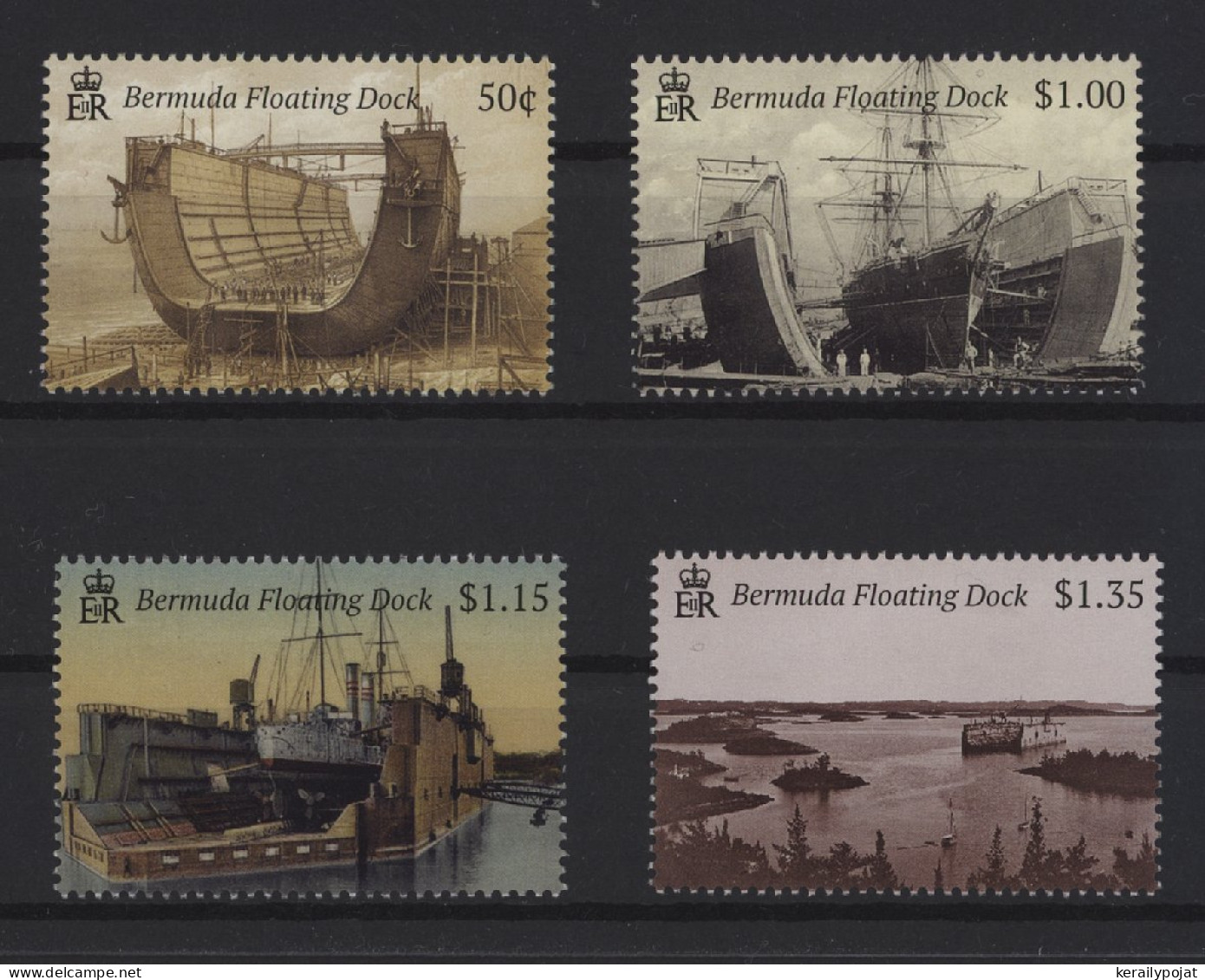 Bermuda - 2019 Bermuda's Floating Dock MNH__(TH-26025) - Bermudes