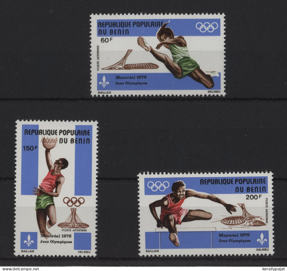 Benin - 1976 Summer Olympics Montreal MNH__(TH-24208) - Benin – Dahomey (1960-...)