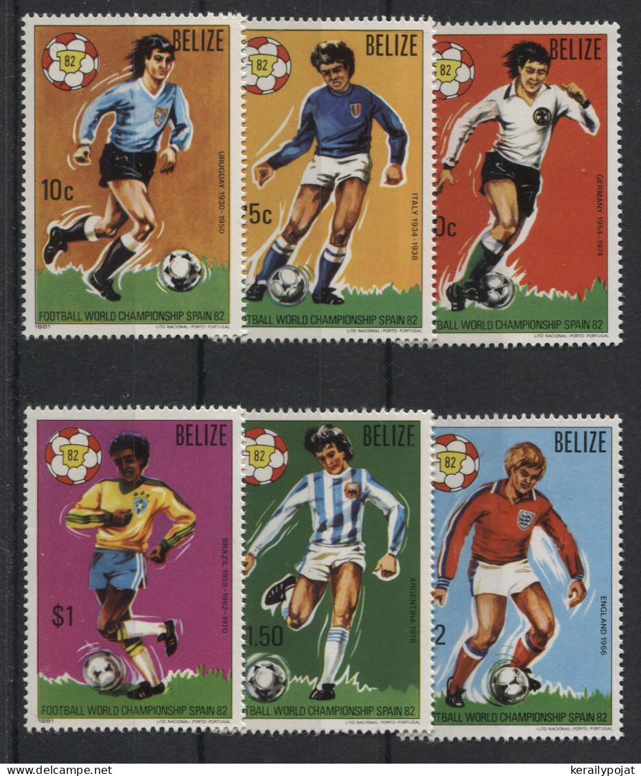 Belize - 1981 Football World Cup MNH__(TH-23865) - Belize (1973-...)